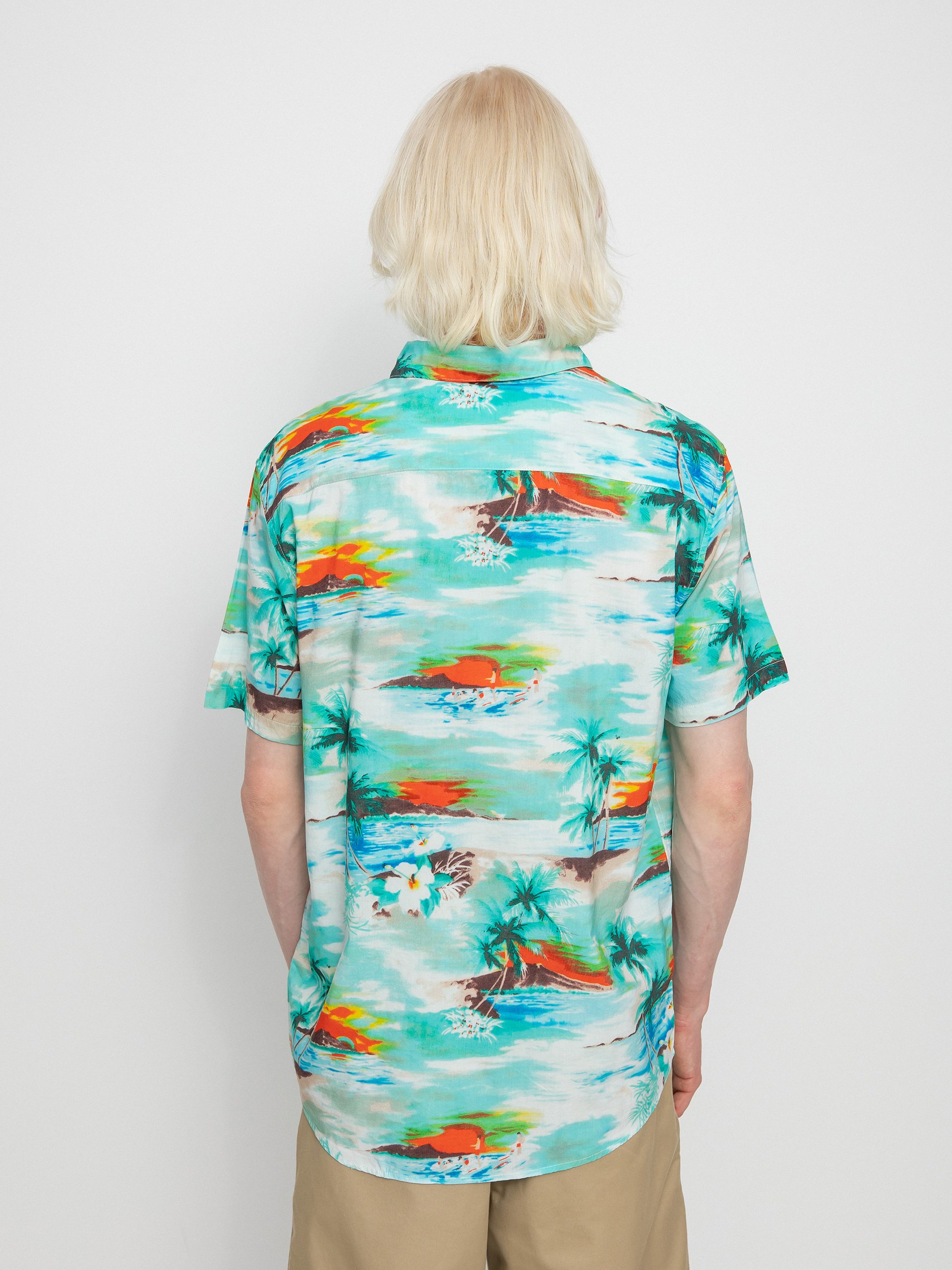 RVCA Paradiso Hemd (teal)