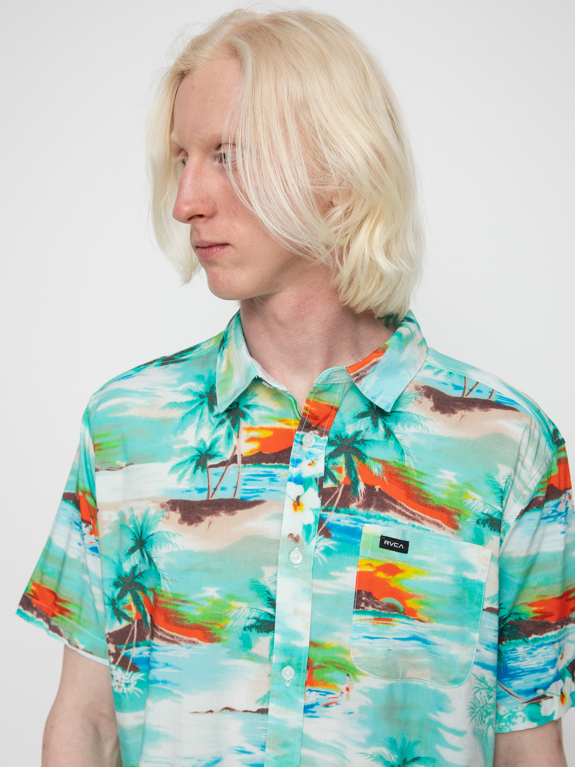 RVCA Paradiso Shirt (teal)