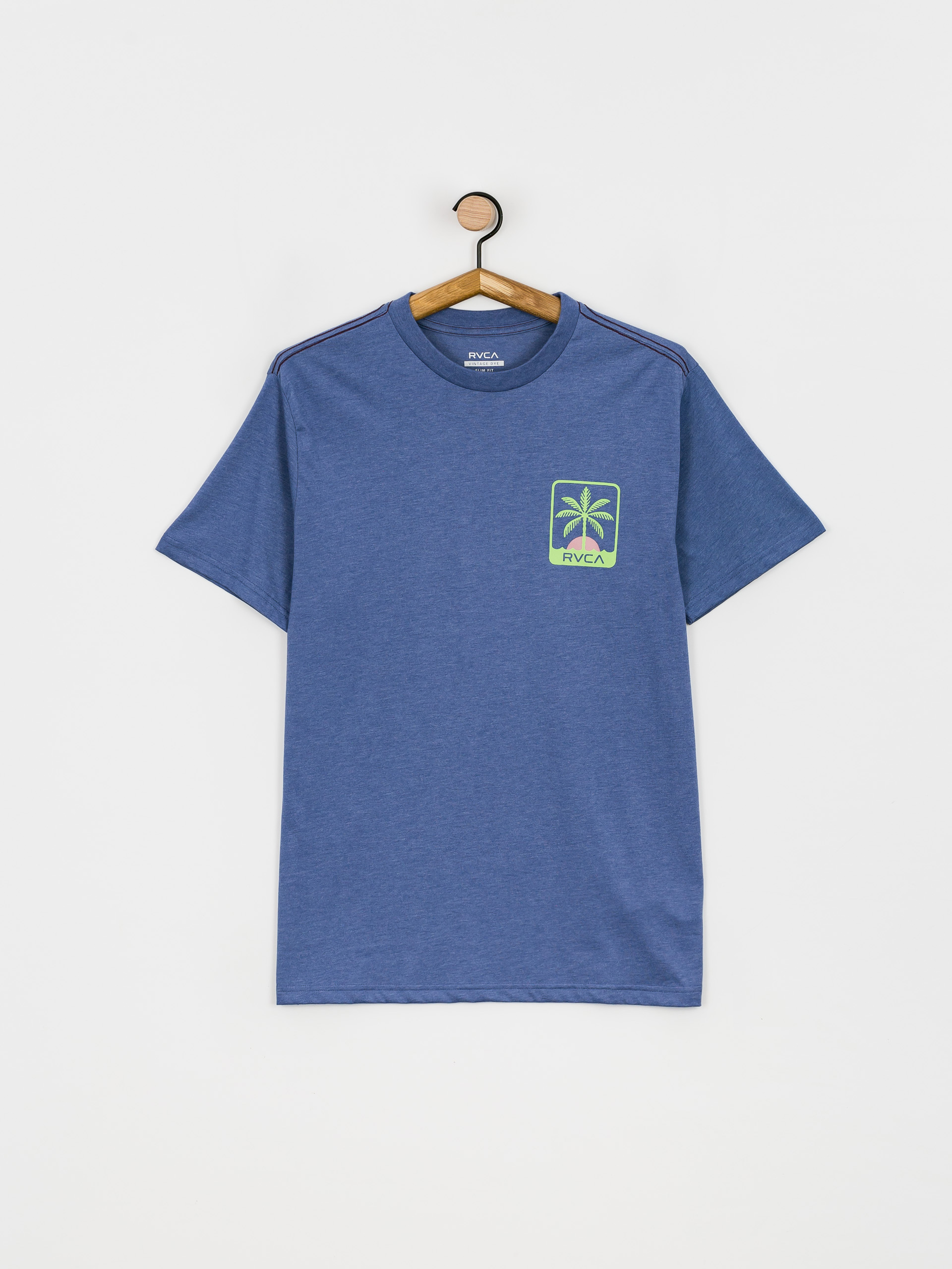 RVCA Palm Beach 0528 T-shirt (royal)
