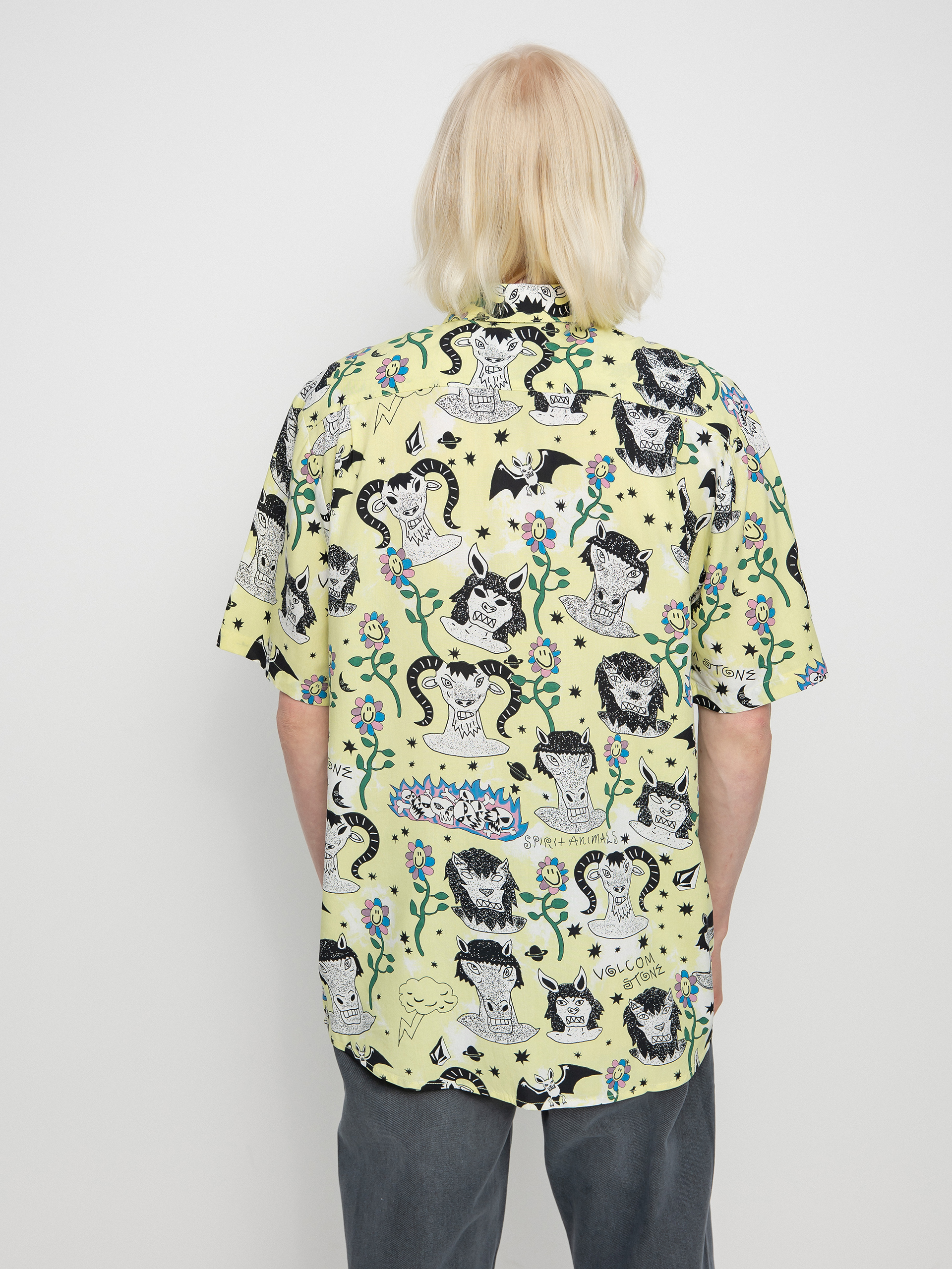 Volcom Surf Vitals Ozzy Woven Hemd (glimmer yellow)