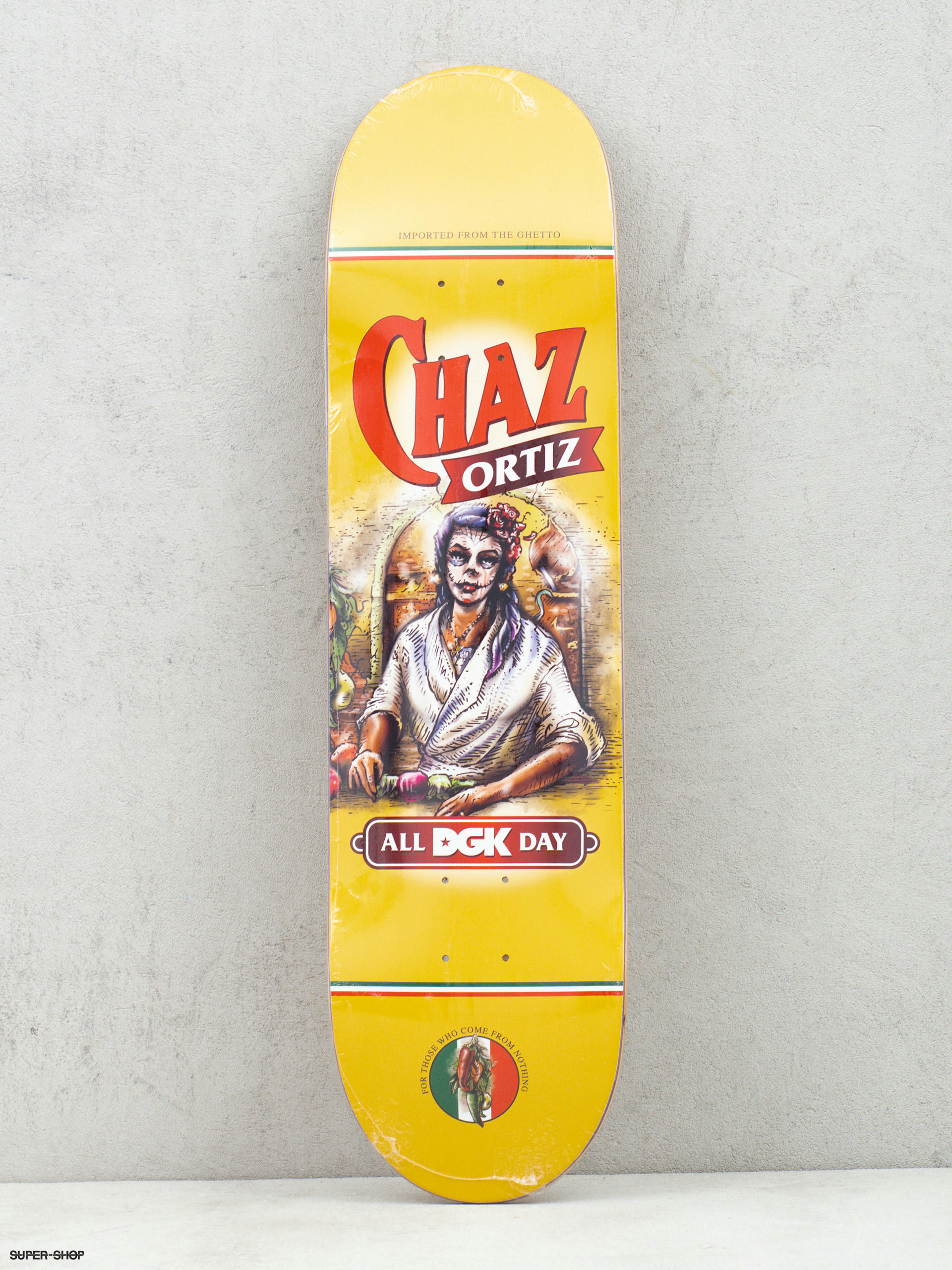 DGK Chaz Ortiz Market Deck (yellow)