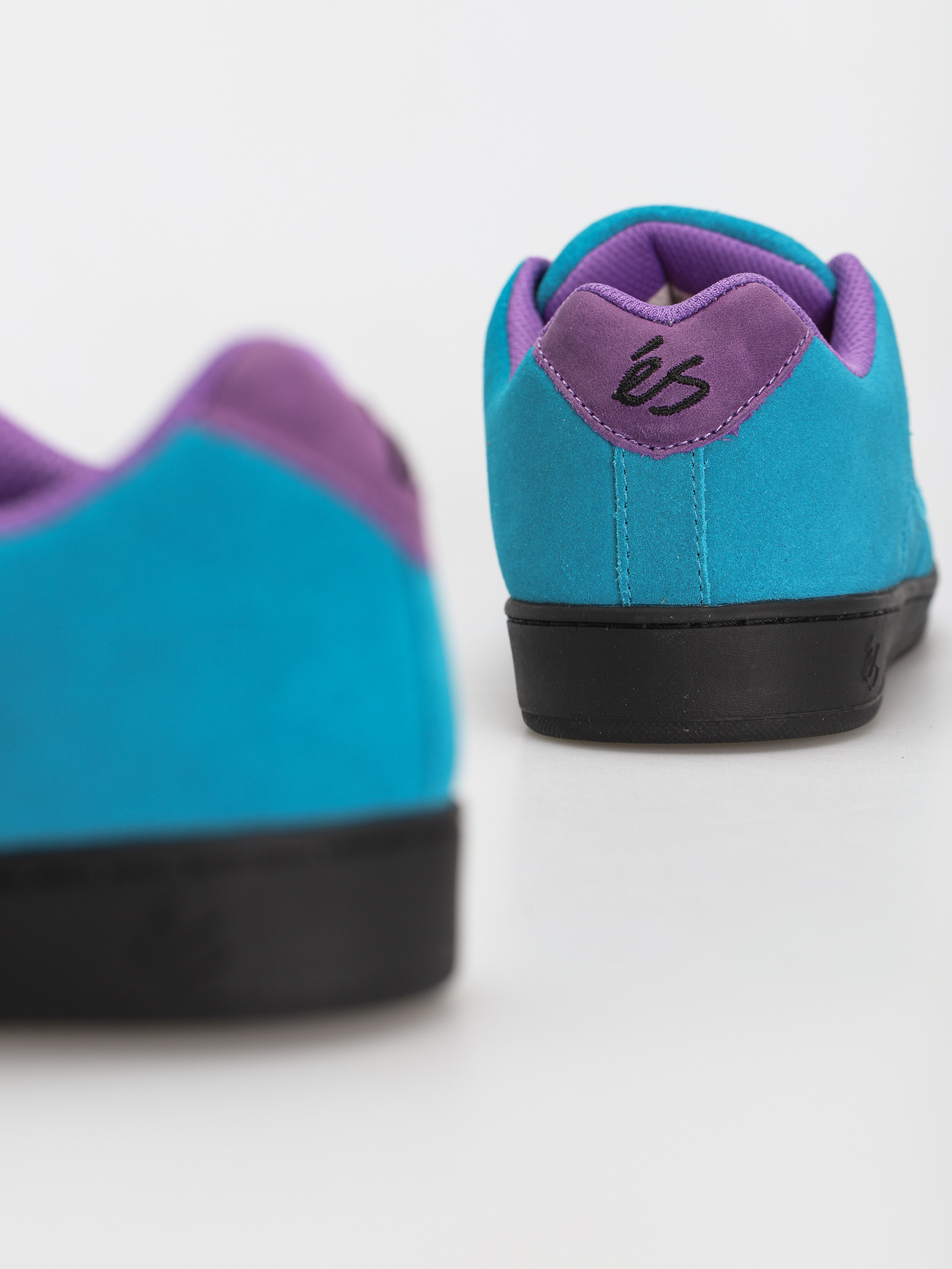 ES Accel Slim Black, White & Turquoise Skate Shoes At Hamilton Place In Chattanooga, TN