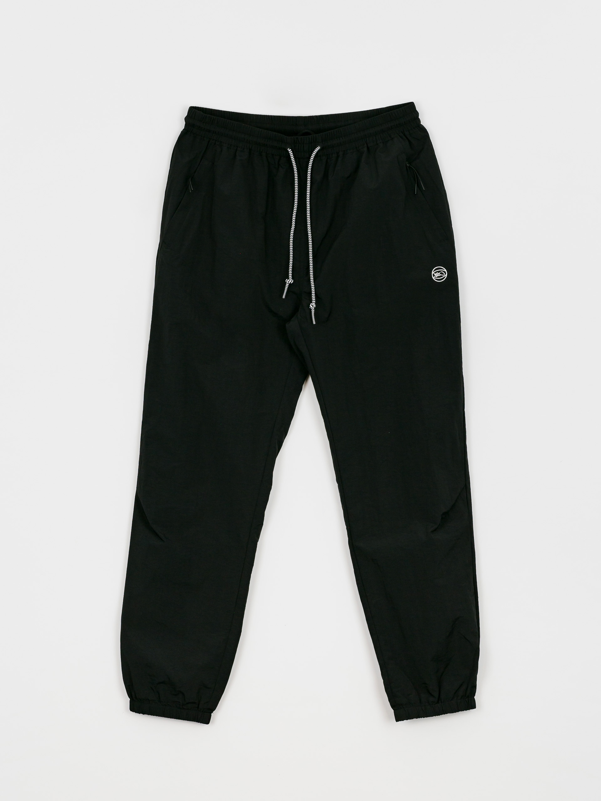 black joggers track pants