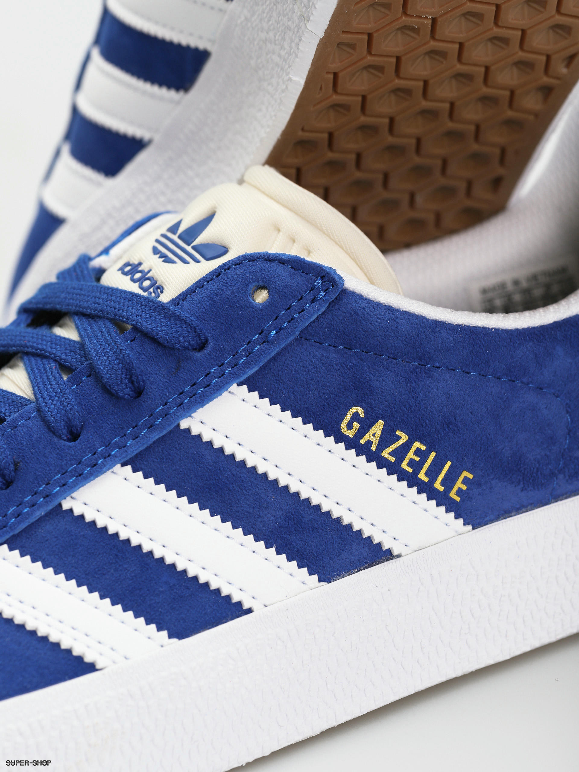 electric blue adidas gazelle