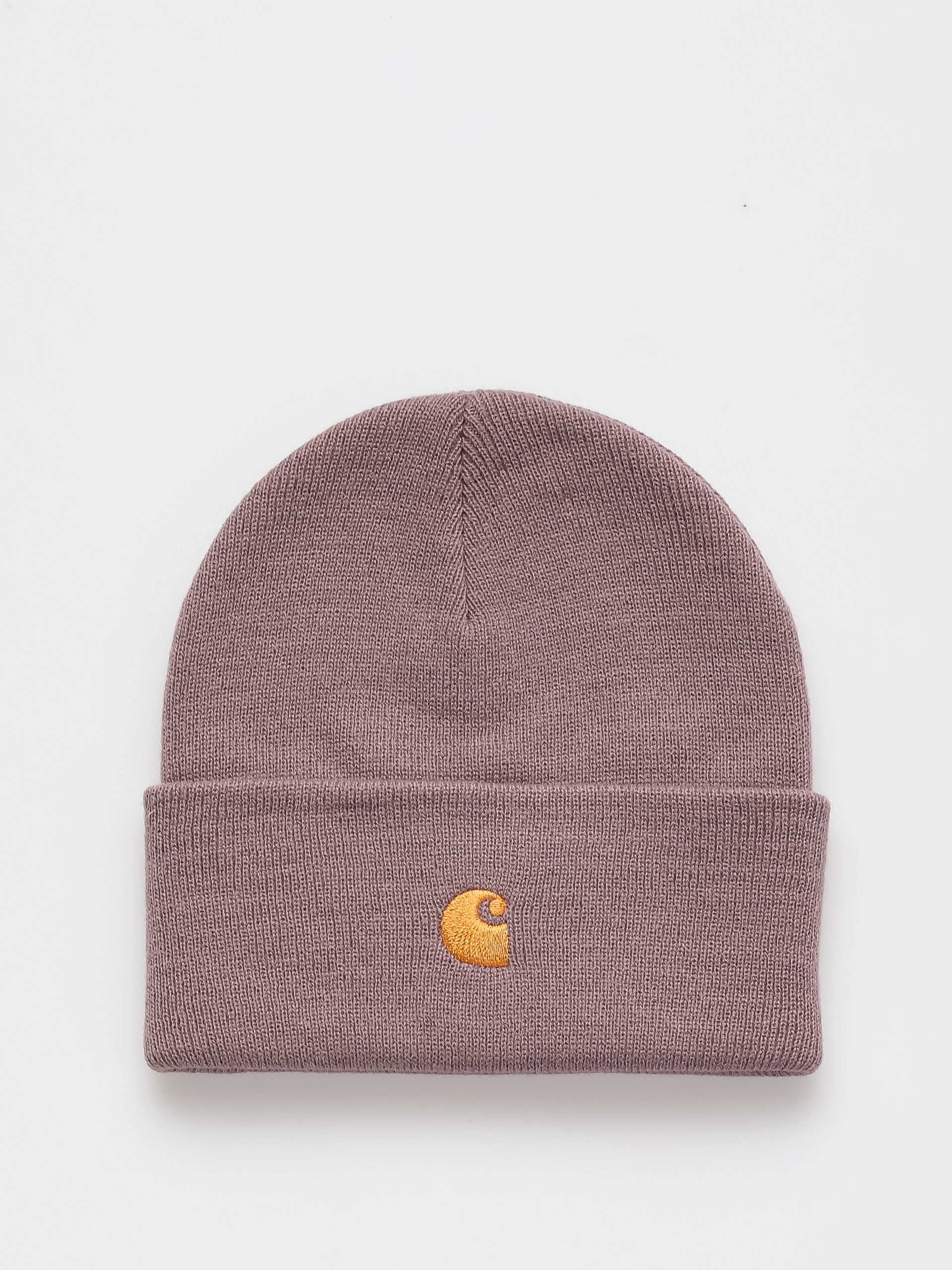 Carhartt WIP Chase Beanie (misty thistle/gold)