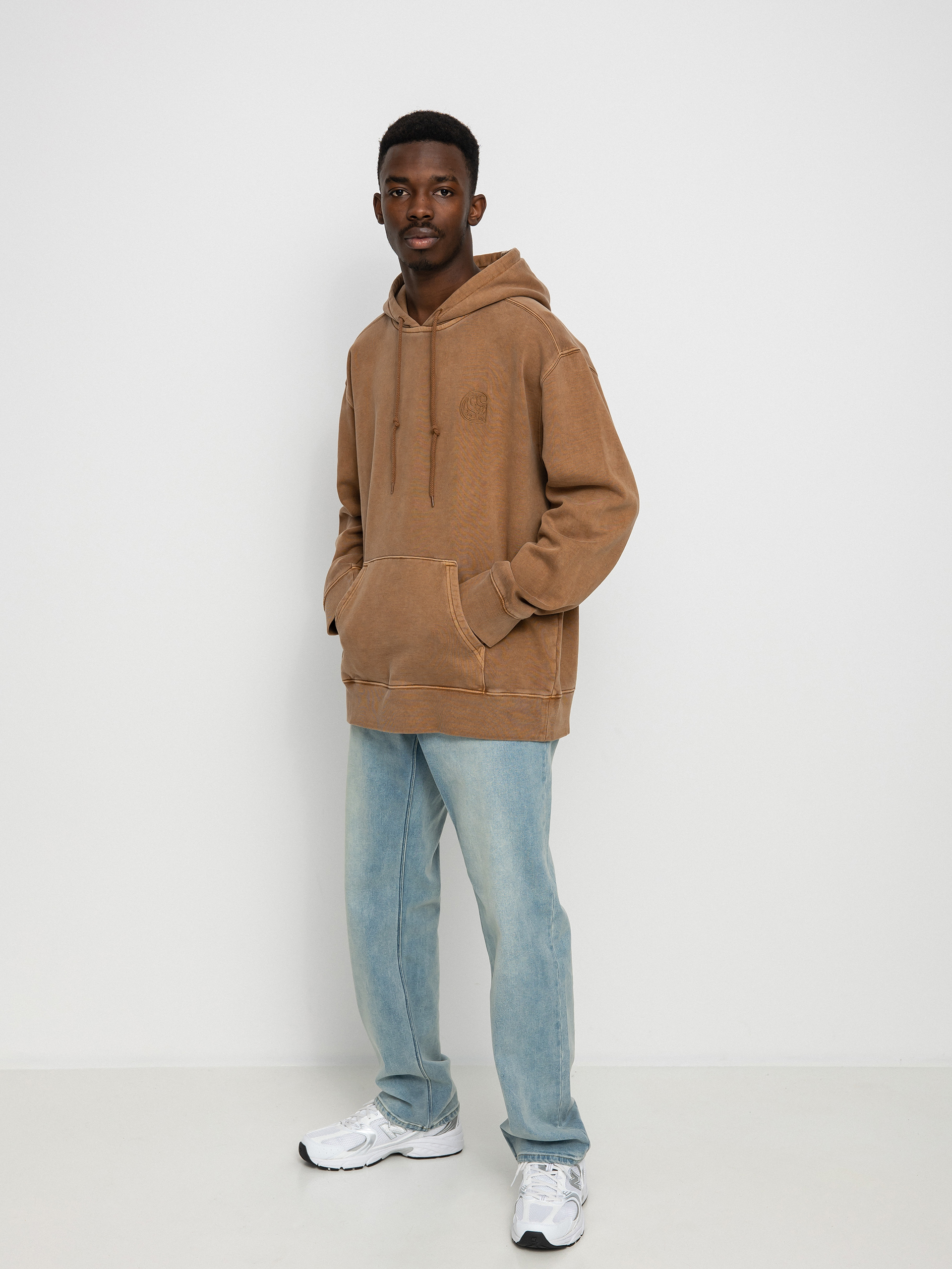 Carhartt WIP Verse Patch HD Hoodie (hamilton brown)