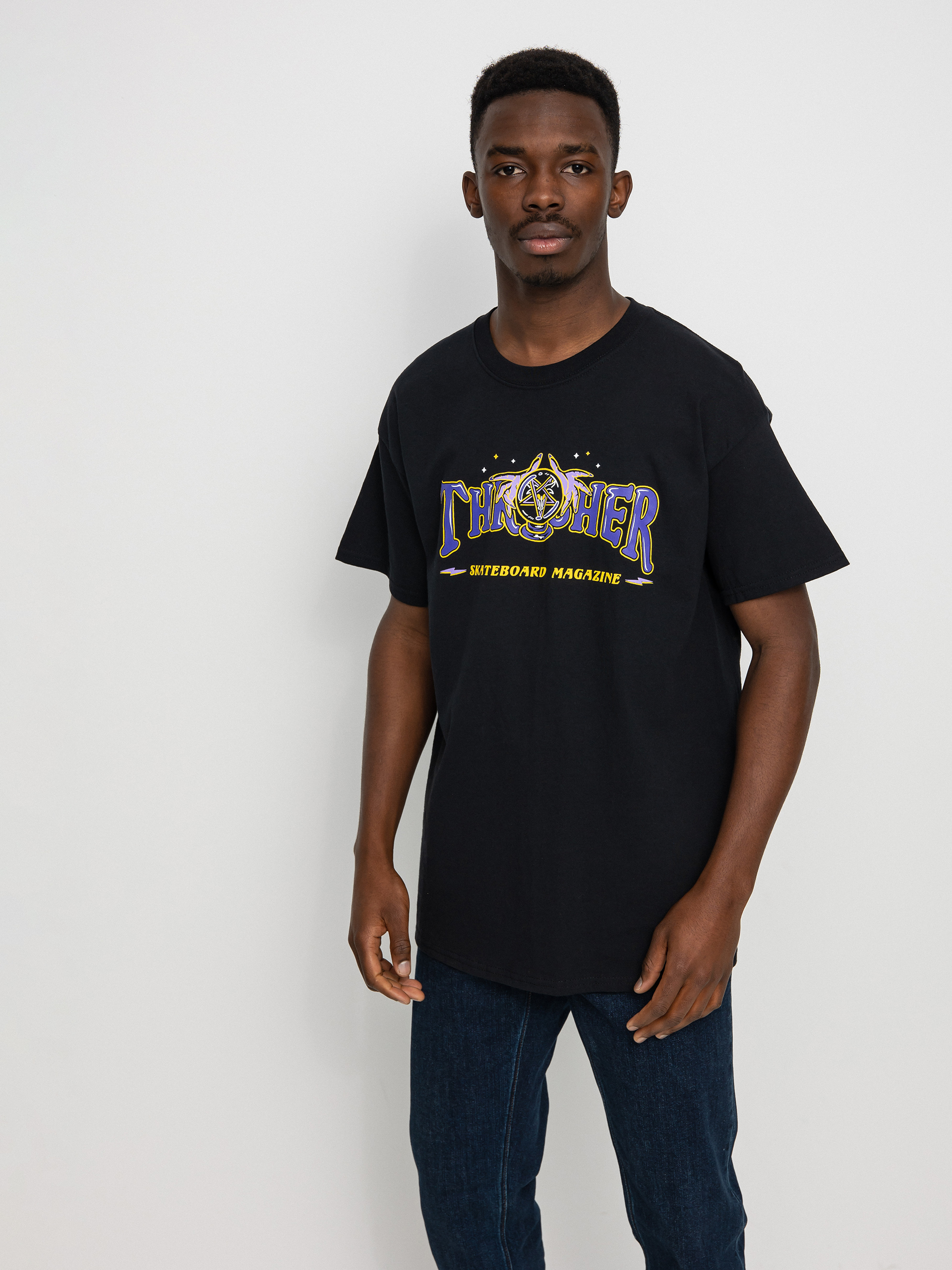 Thrasher Fortune Logo T-shirt (black)