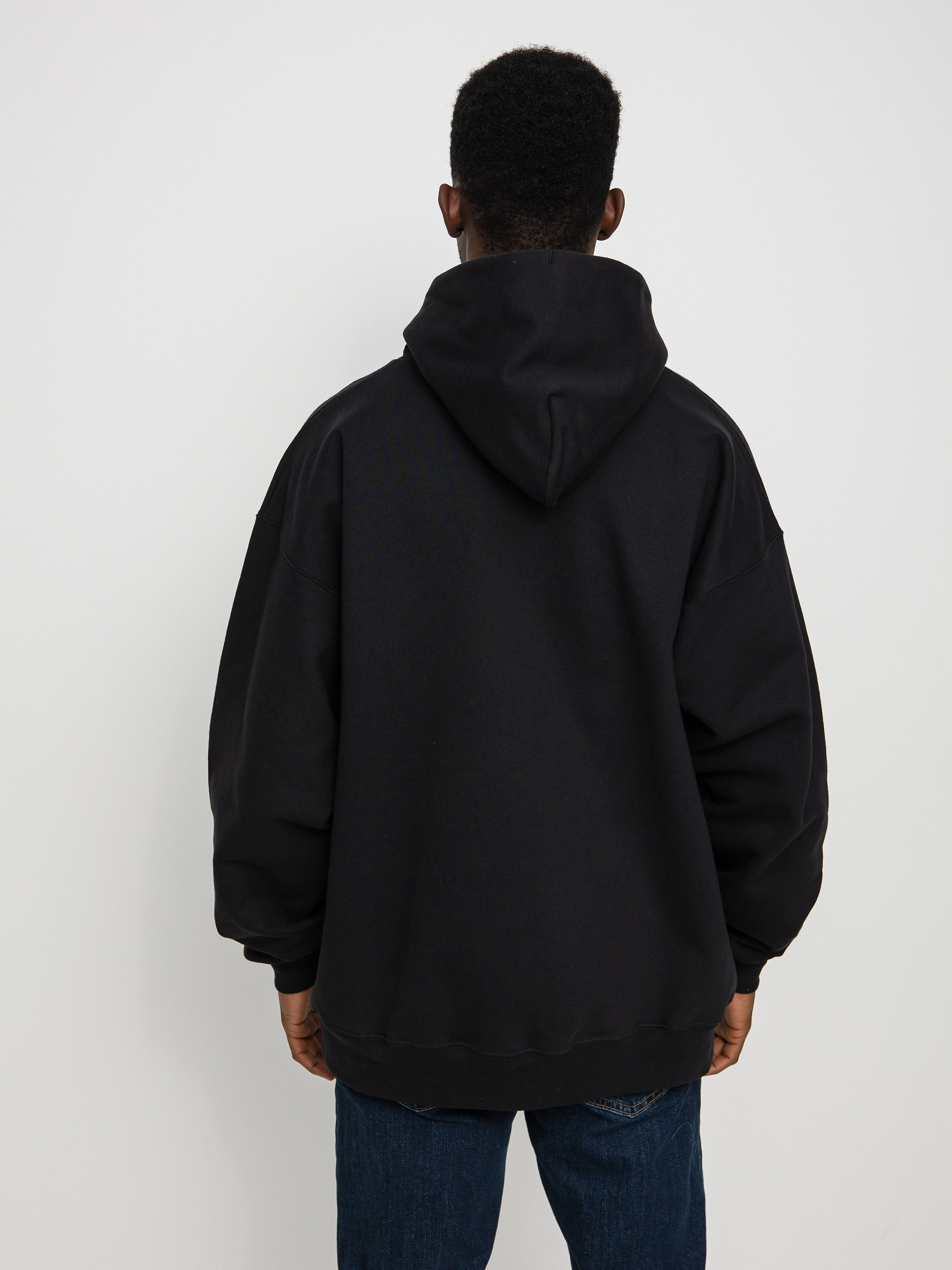 Thrasher Godzilla Flame HD Hoodie (black)