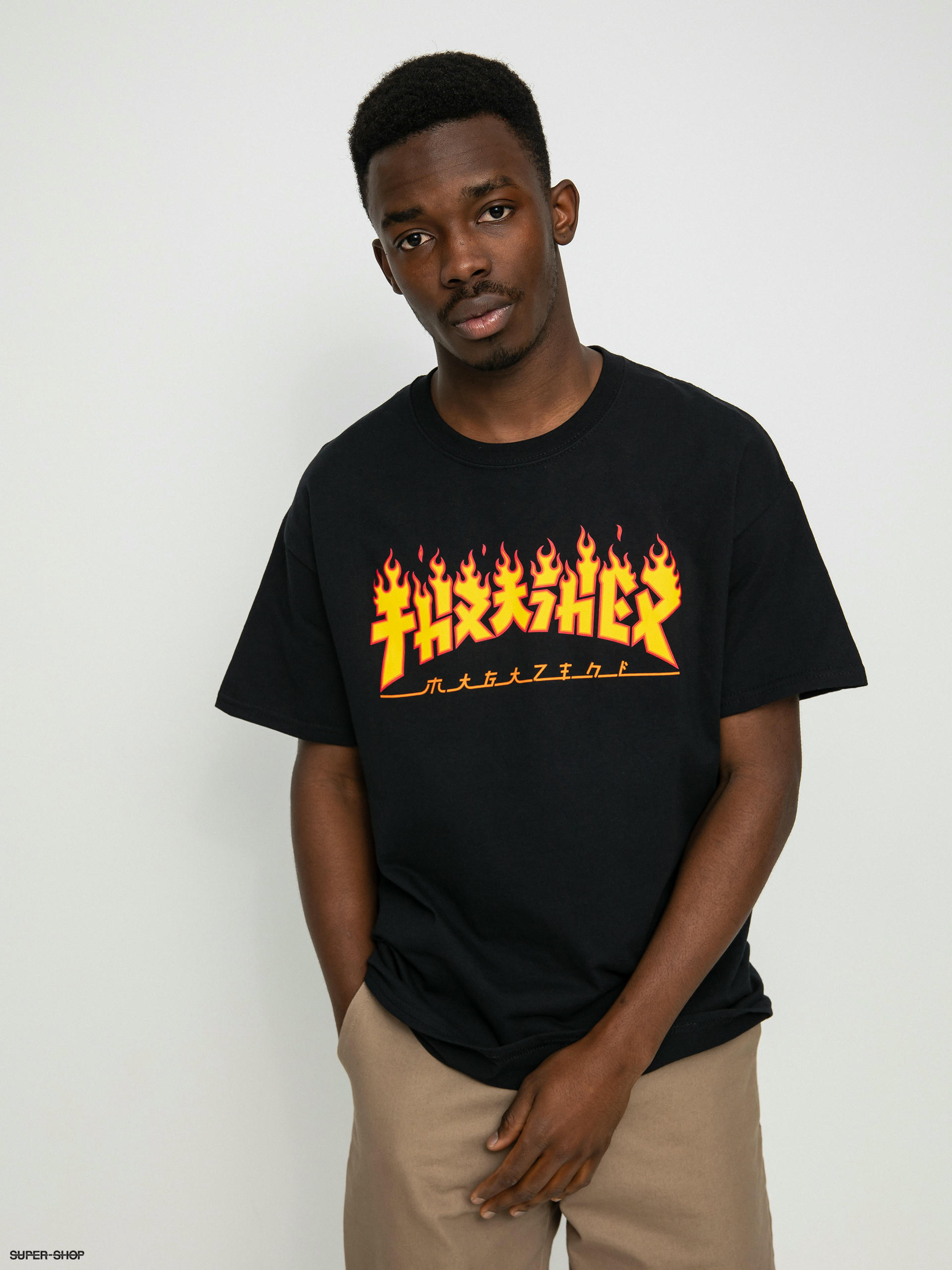 Godzilla thrasher sale shirt