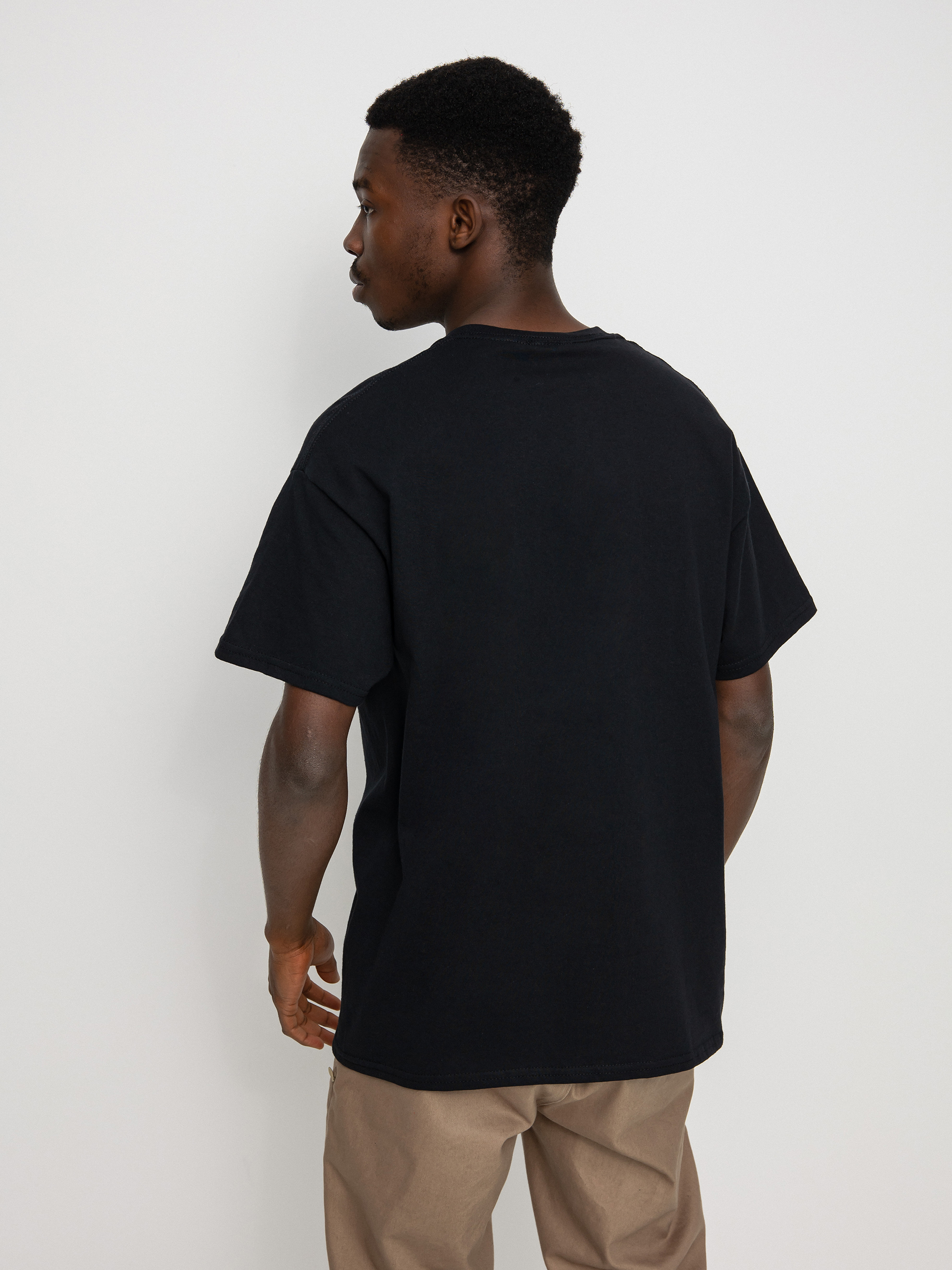 Thrasher Godzilla Flame T-shirt (black)