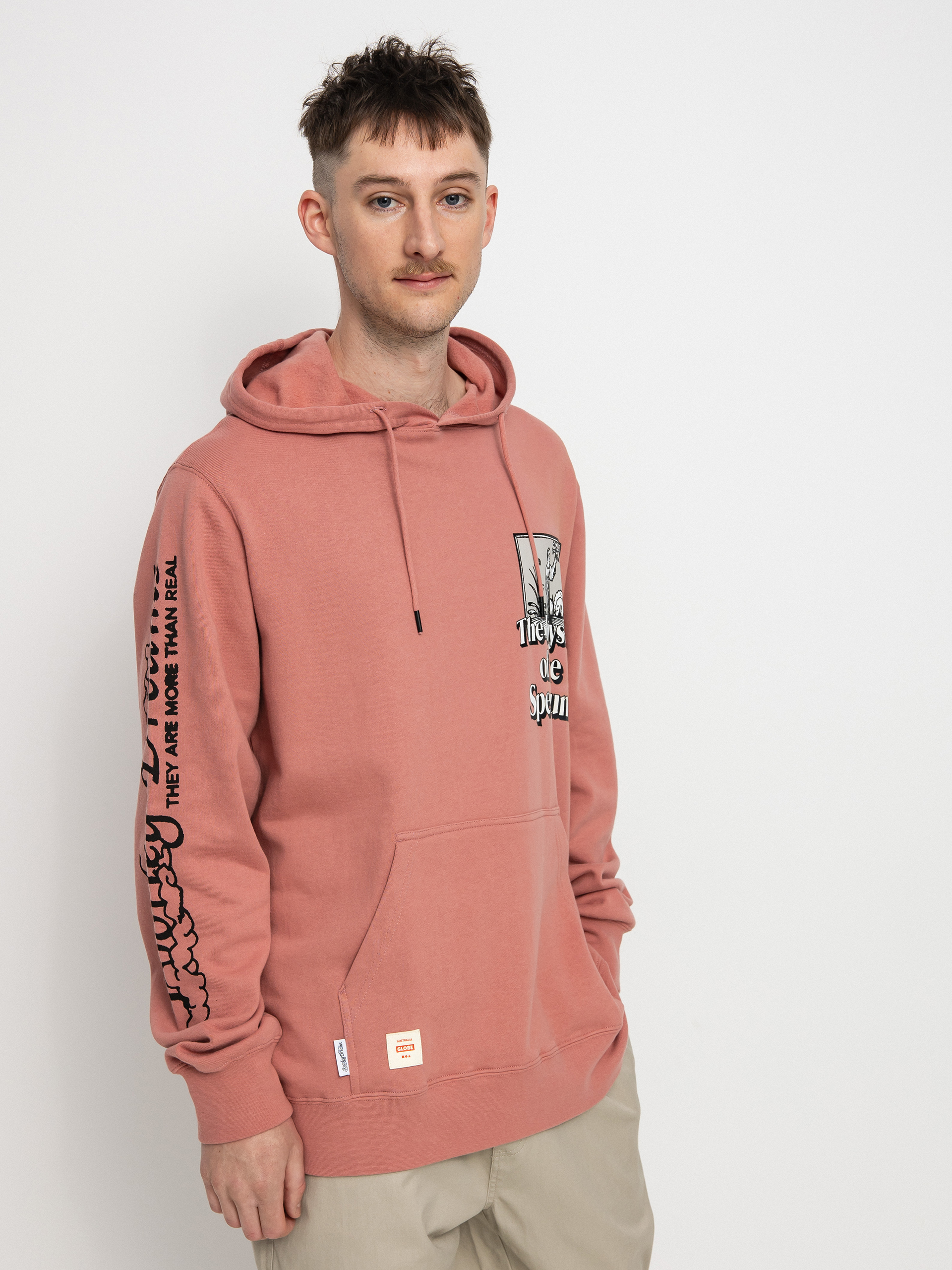 Globe The Physics HD Hoodie (red smoke)