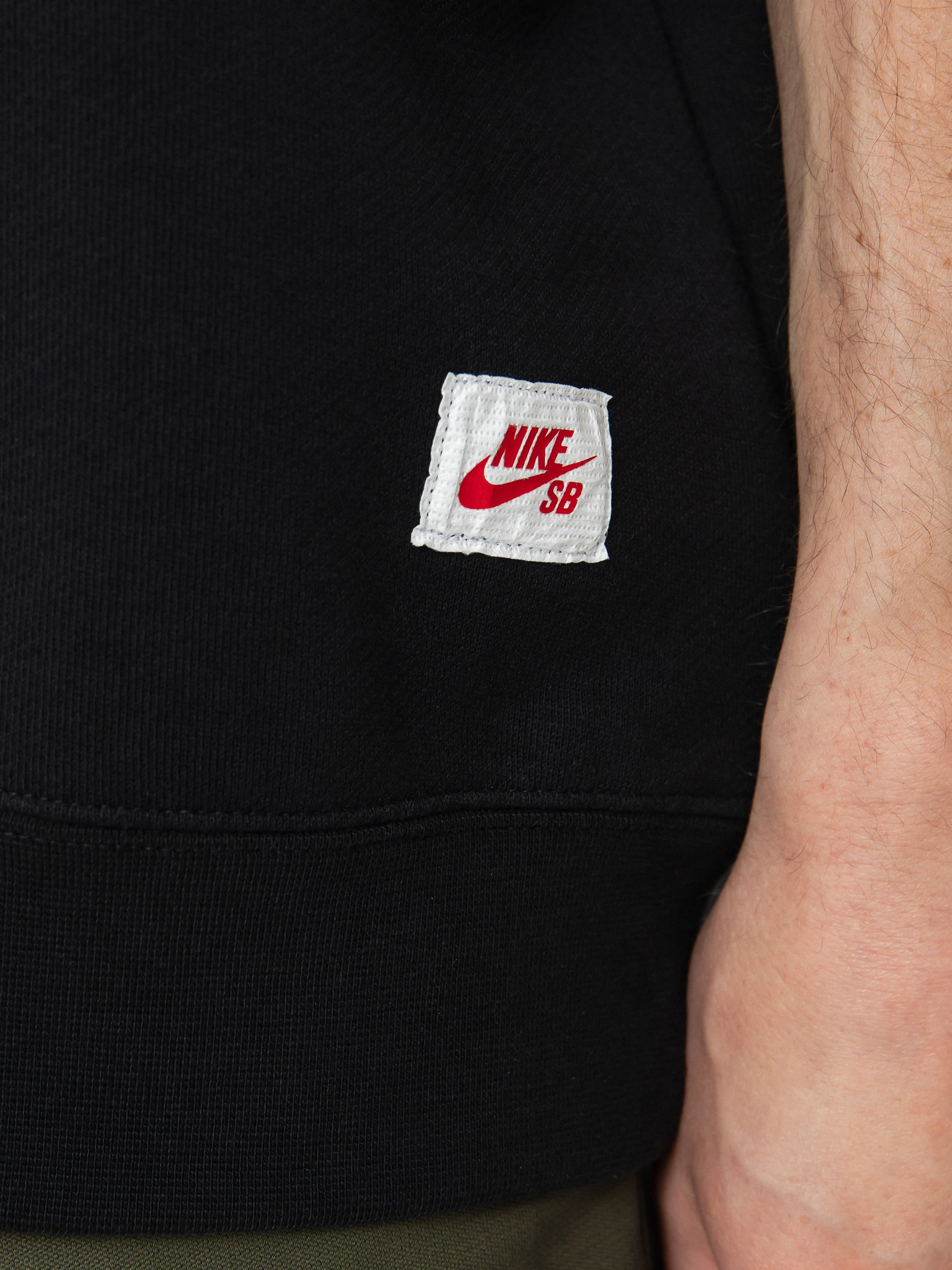 Nike SB Novelty Sweatshirt (black/university red)