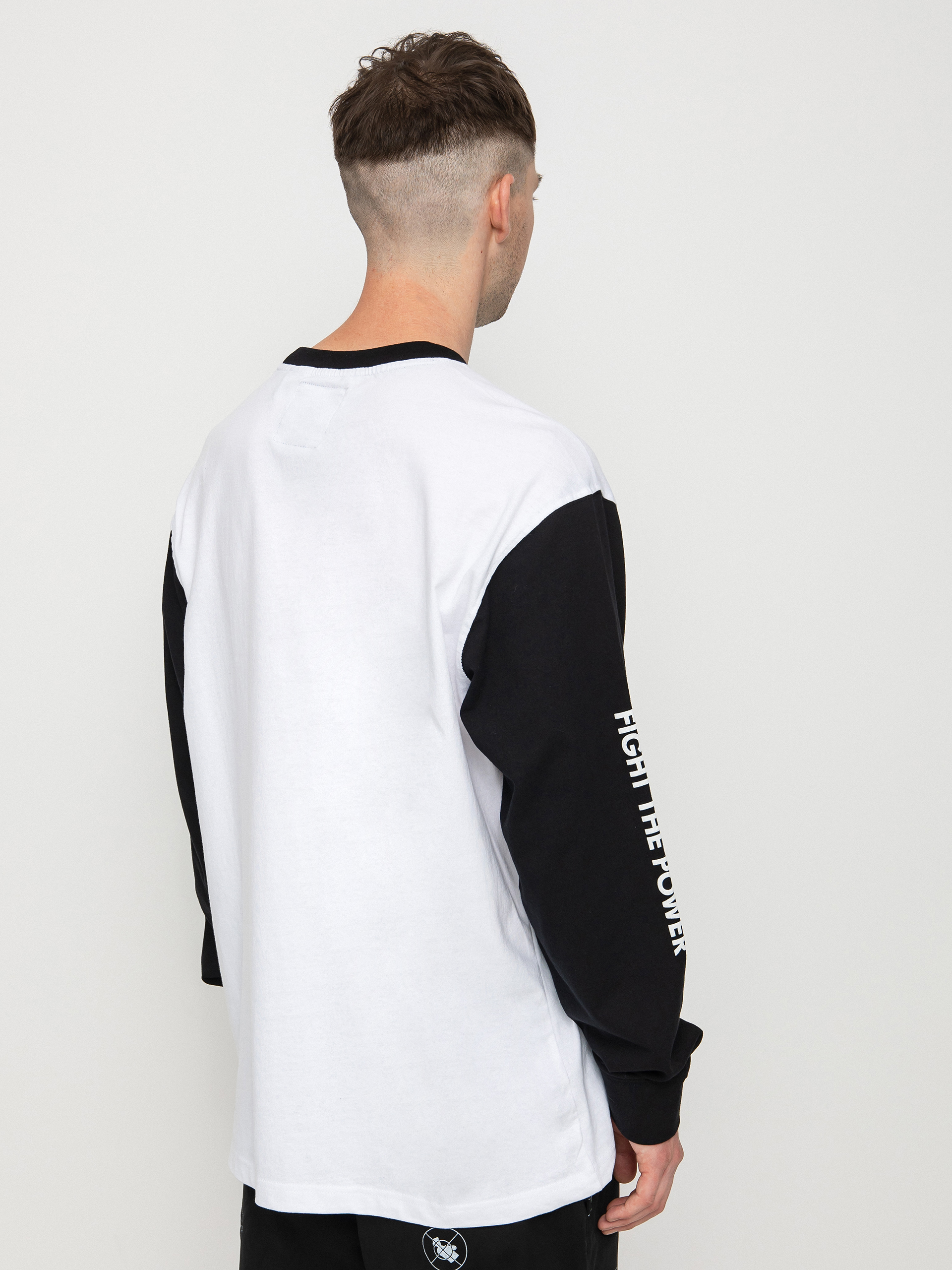 Element Pexe Target Ringer Longsleeve (white/blk)