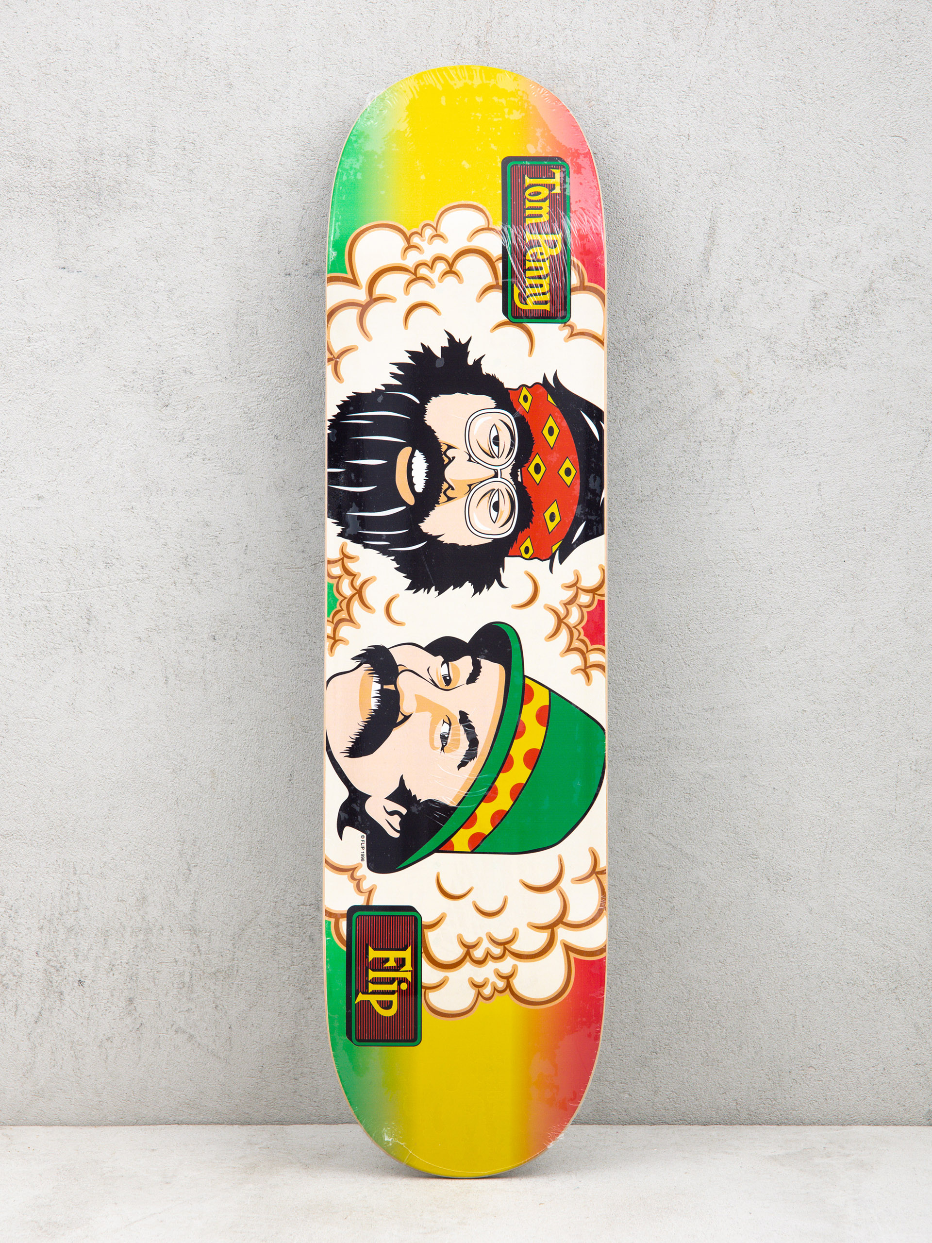 Flip Penny Toms Friends Deck (rasta stripe)