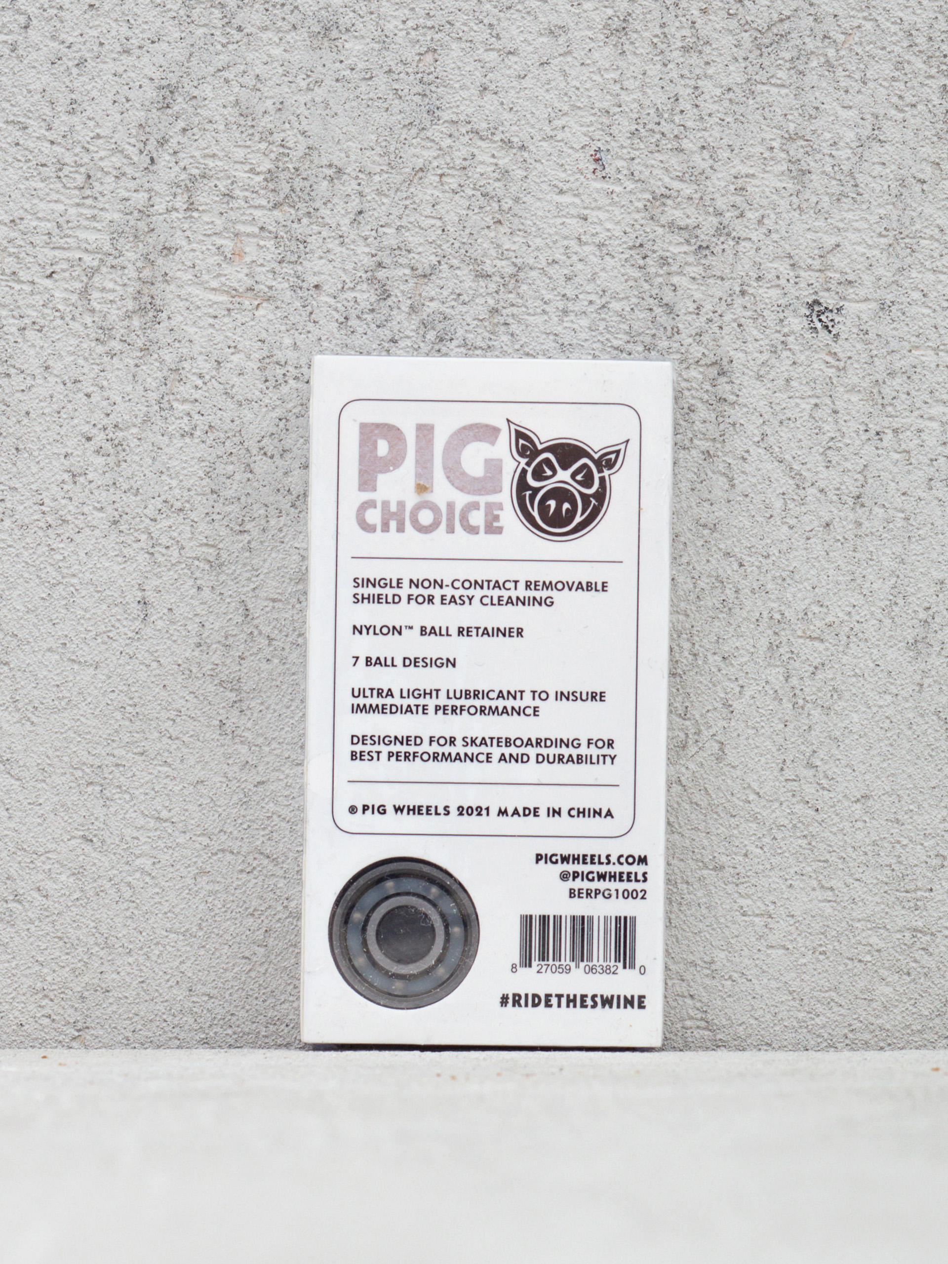 Pig Choice Bearnigs Kugellager (silver/white)