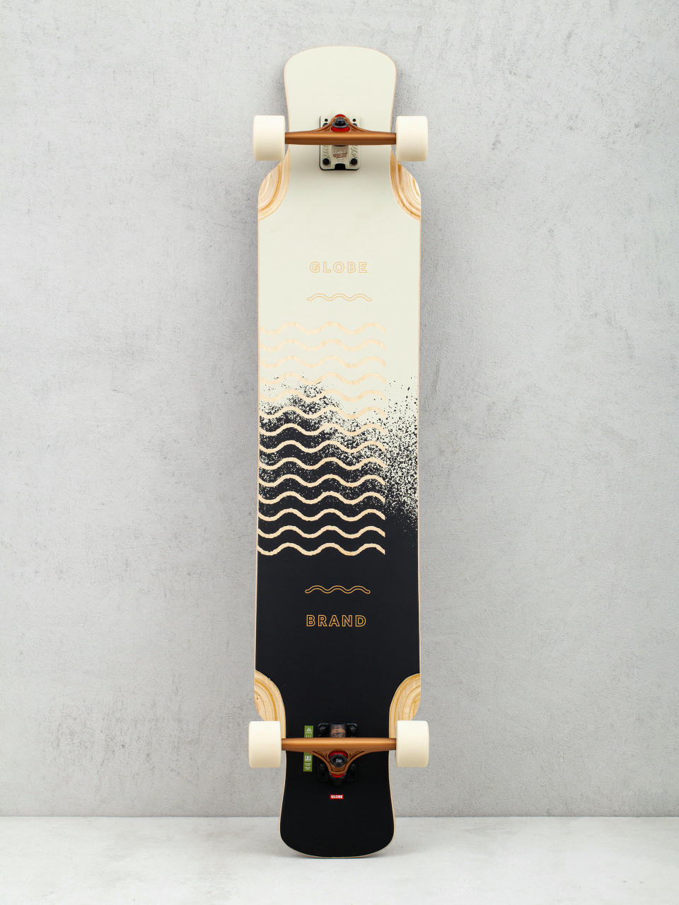 Globe Geminon XL Longboard (spray wave/black copper)