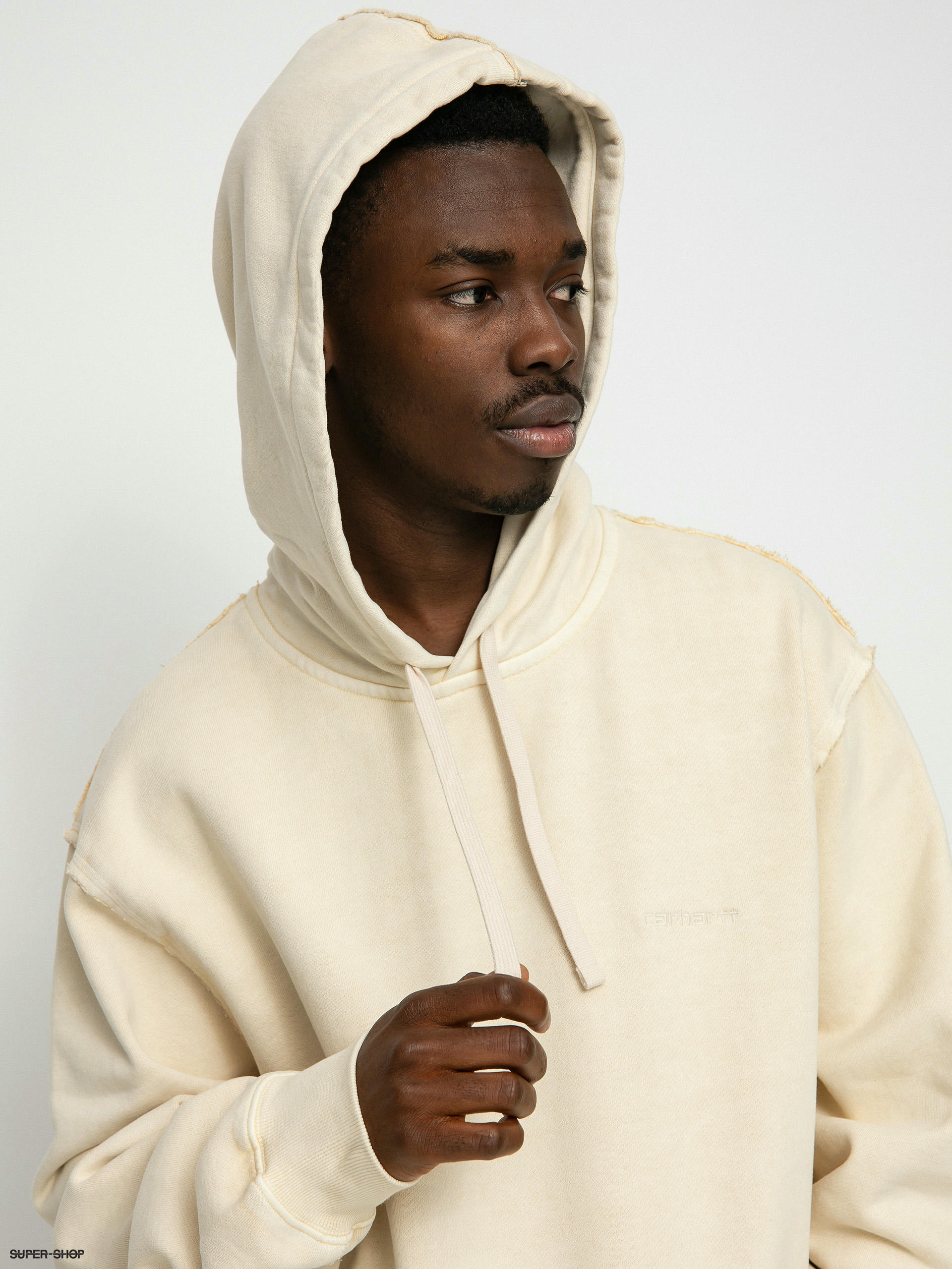 Carhartt cream hoodie new arrivals