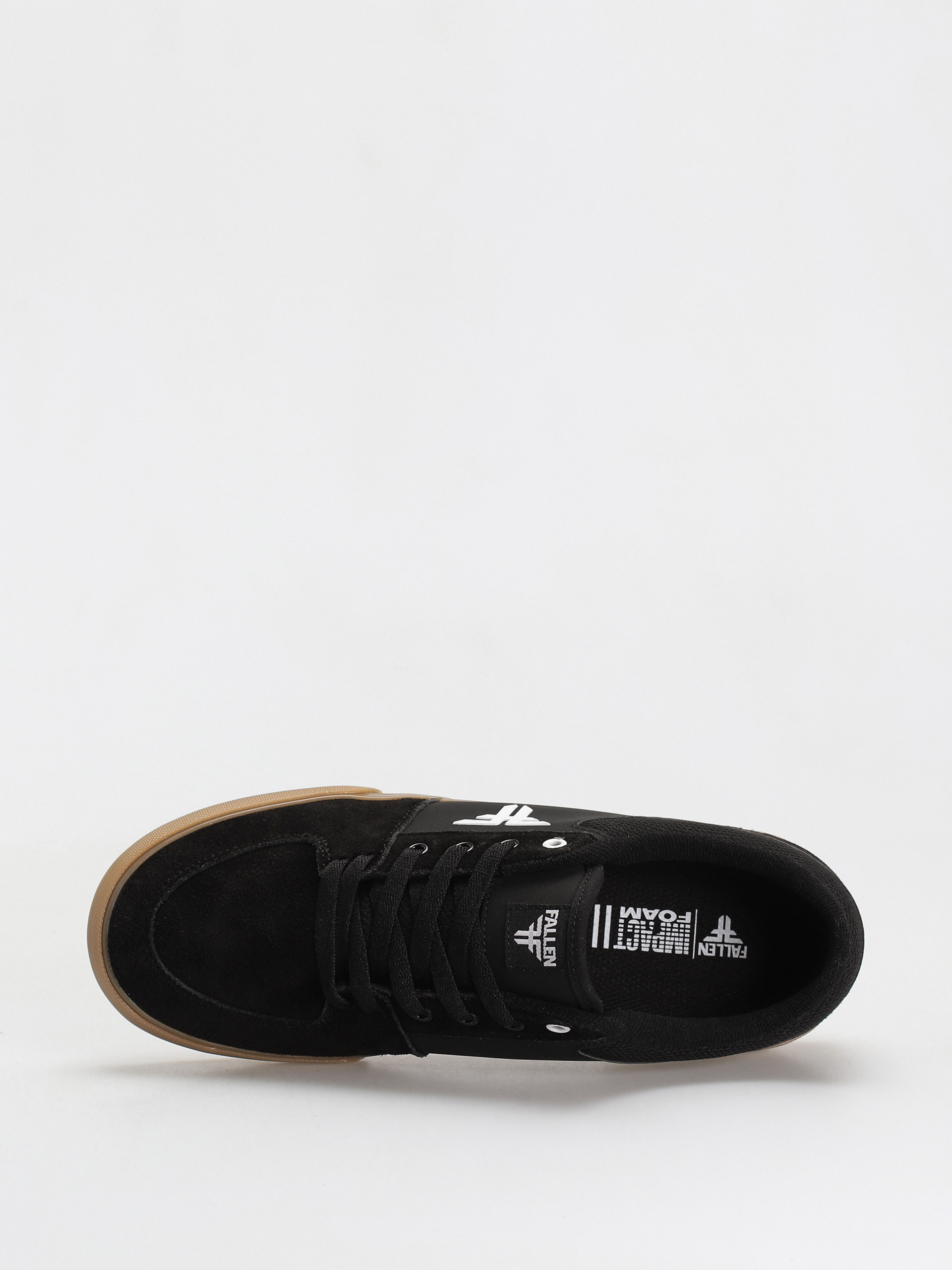 Fallen Patriot Vulc Shoes (black/white/gum)