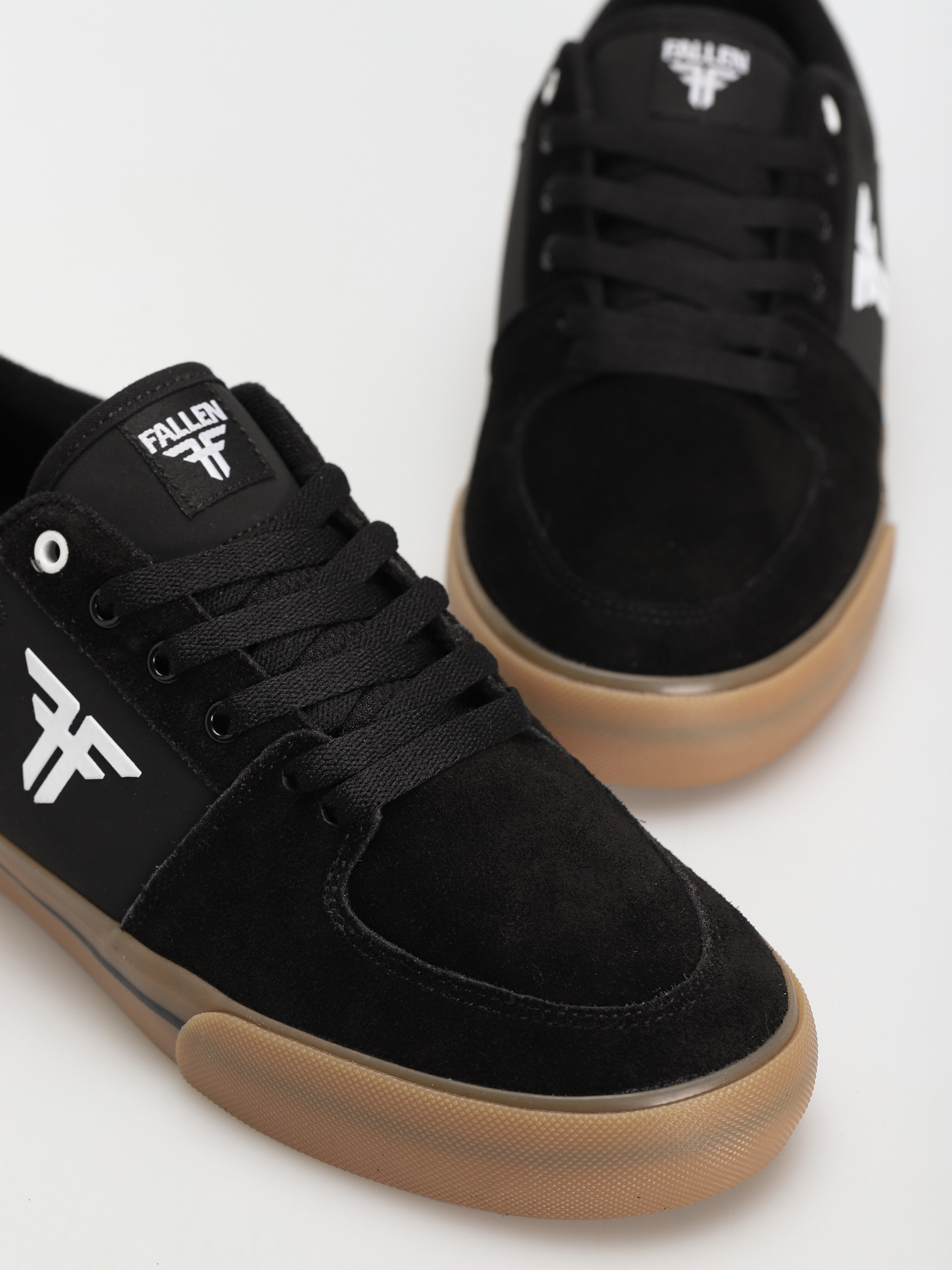Fallen Patriot Vulc Shoes (black/white/gum)
