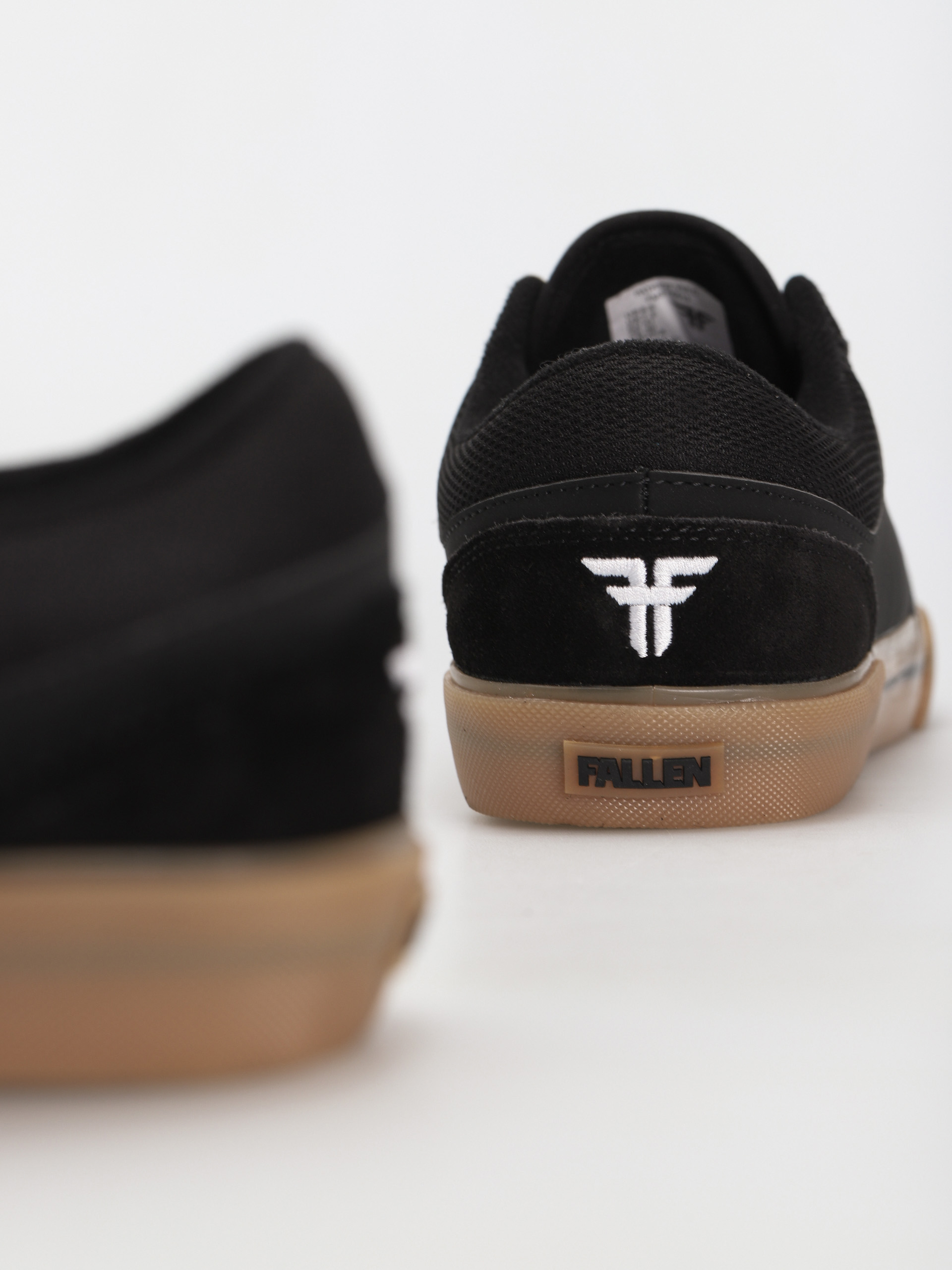 Fallen Patriot Vulc Shoes (black/white/gum)