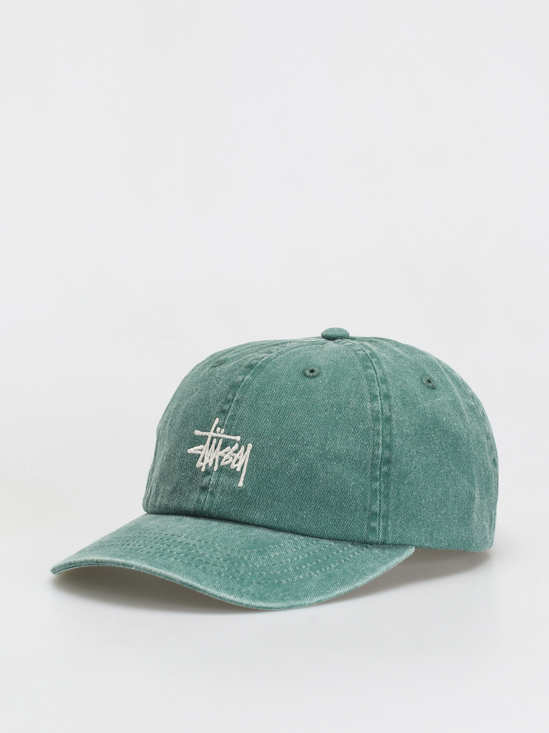 Stussy Washed Stock Low Pro Cap (green)