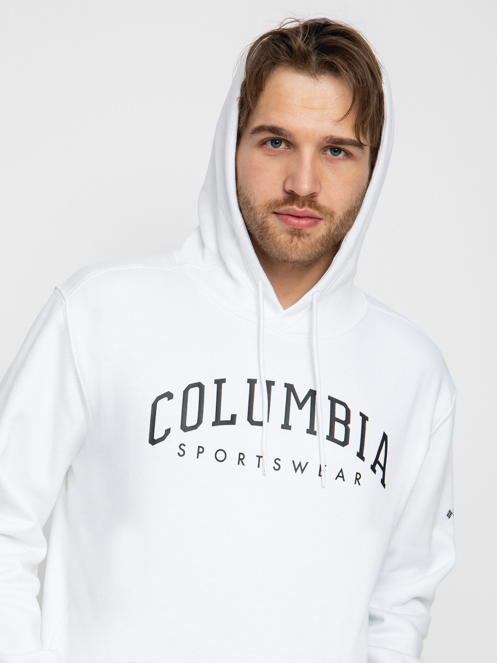 Columbia Basic Logo HD Hoodie (white)