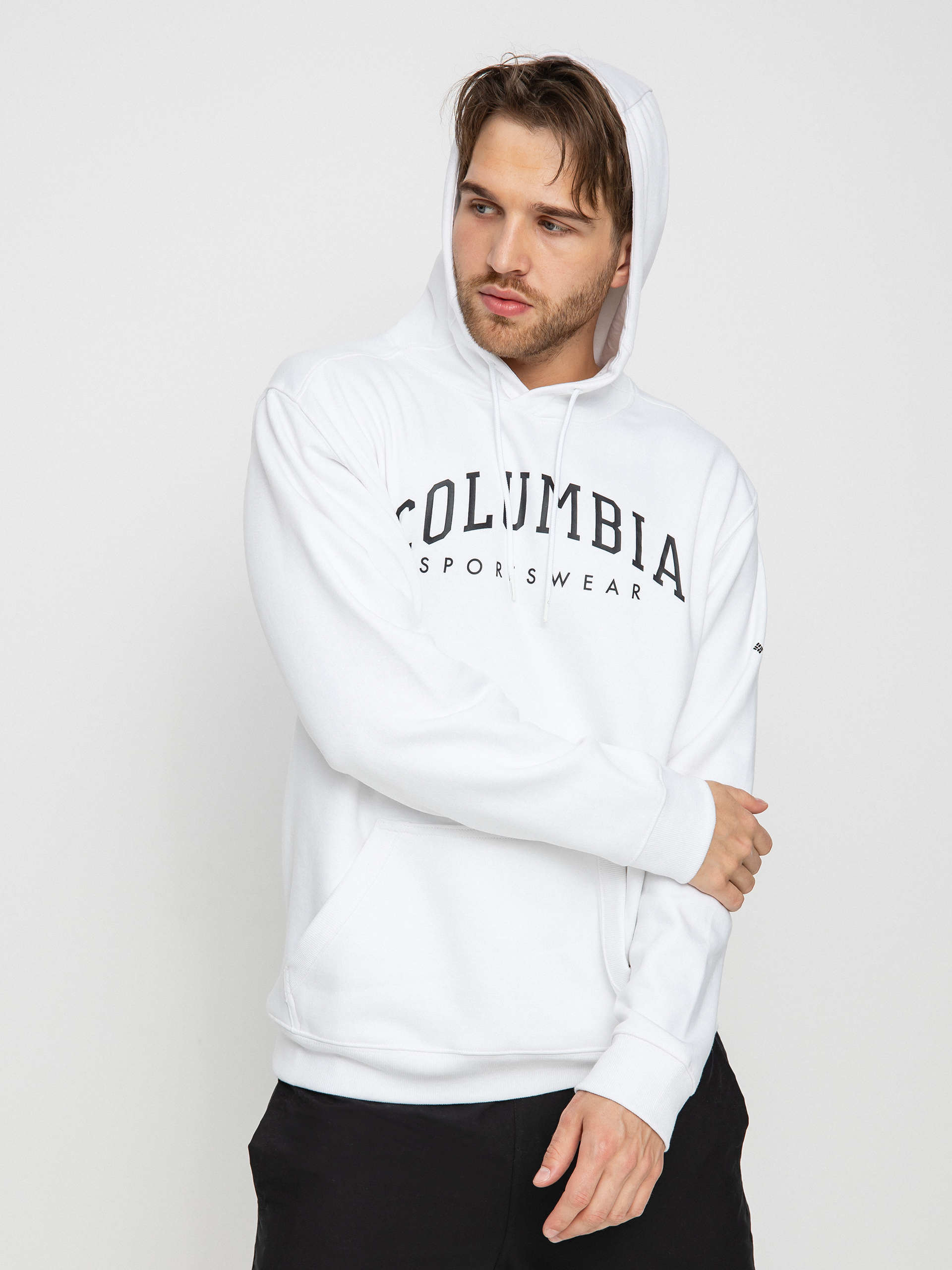 Columbia Basic Logo HD Hoodie (white)