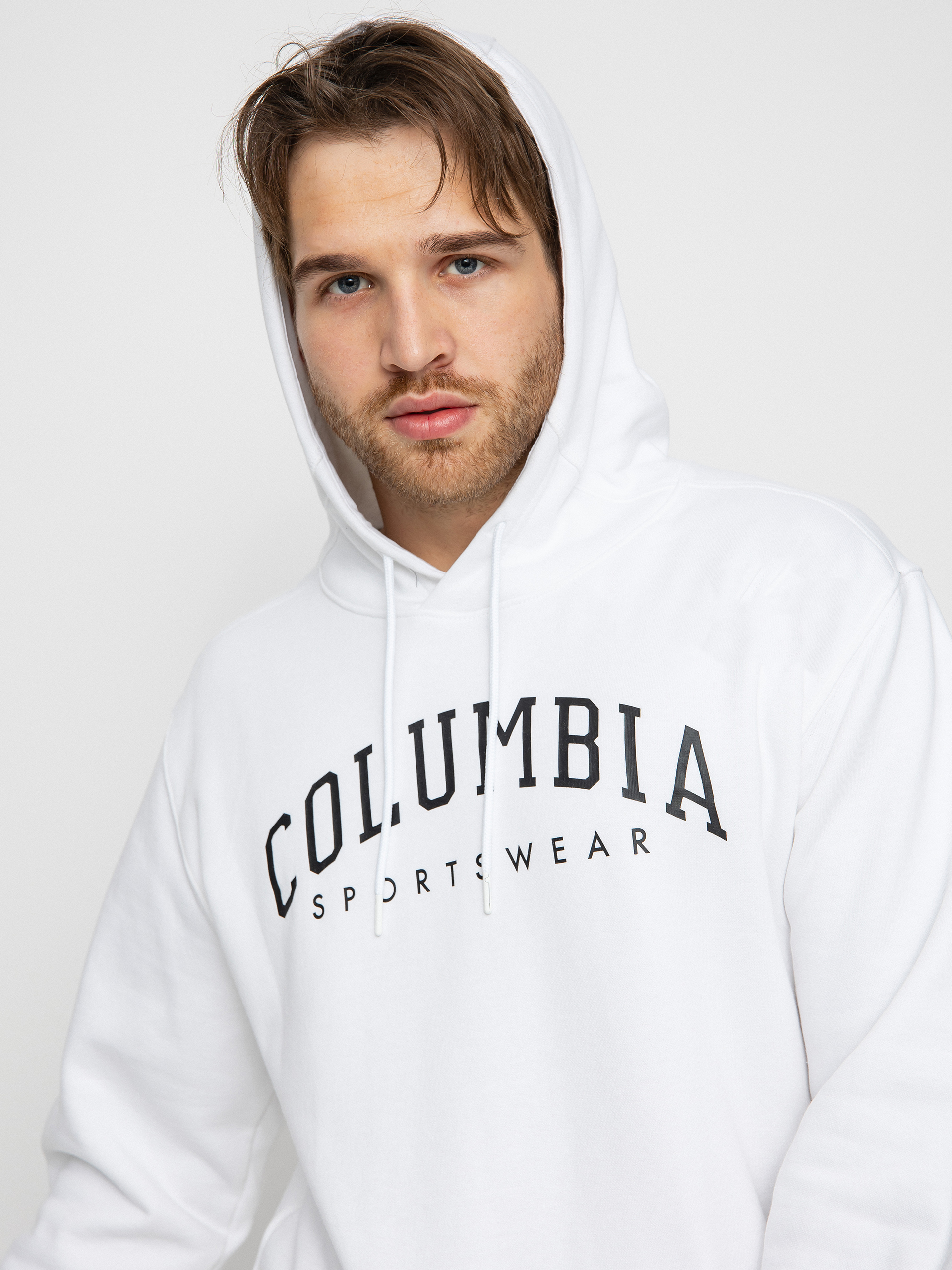 Columbia Basic Logo HD Hoodie (white)
