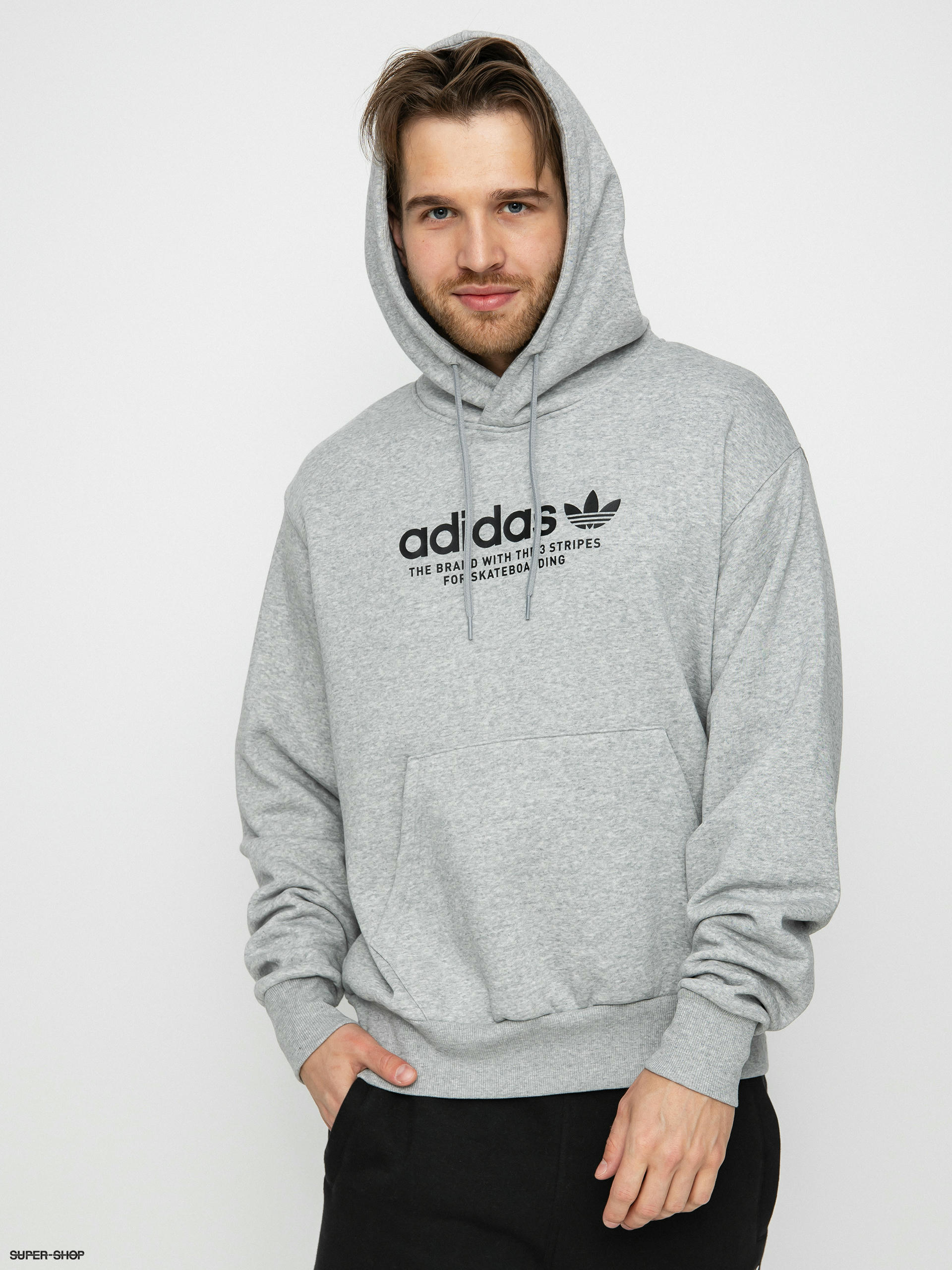 Adidas hoodie the on sale brand with 3 stripes