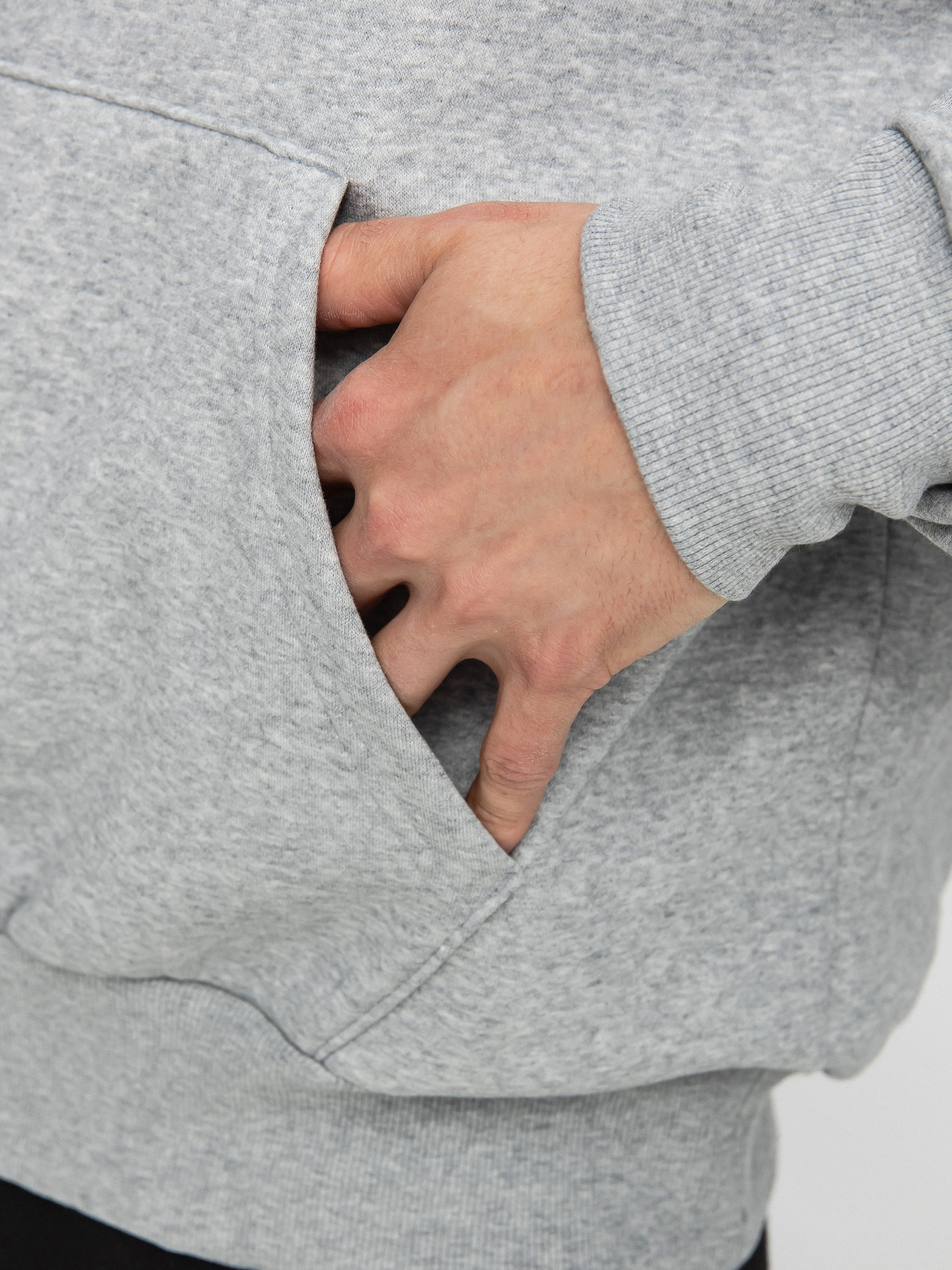 adidas 4.0 Logo HD Hoodie (mgreyh/black)