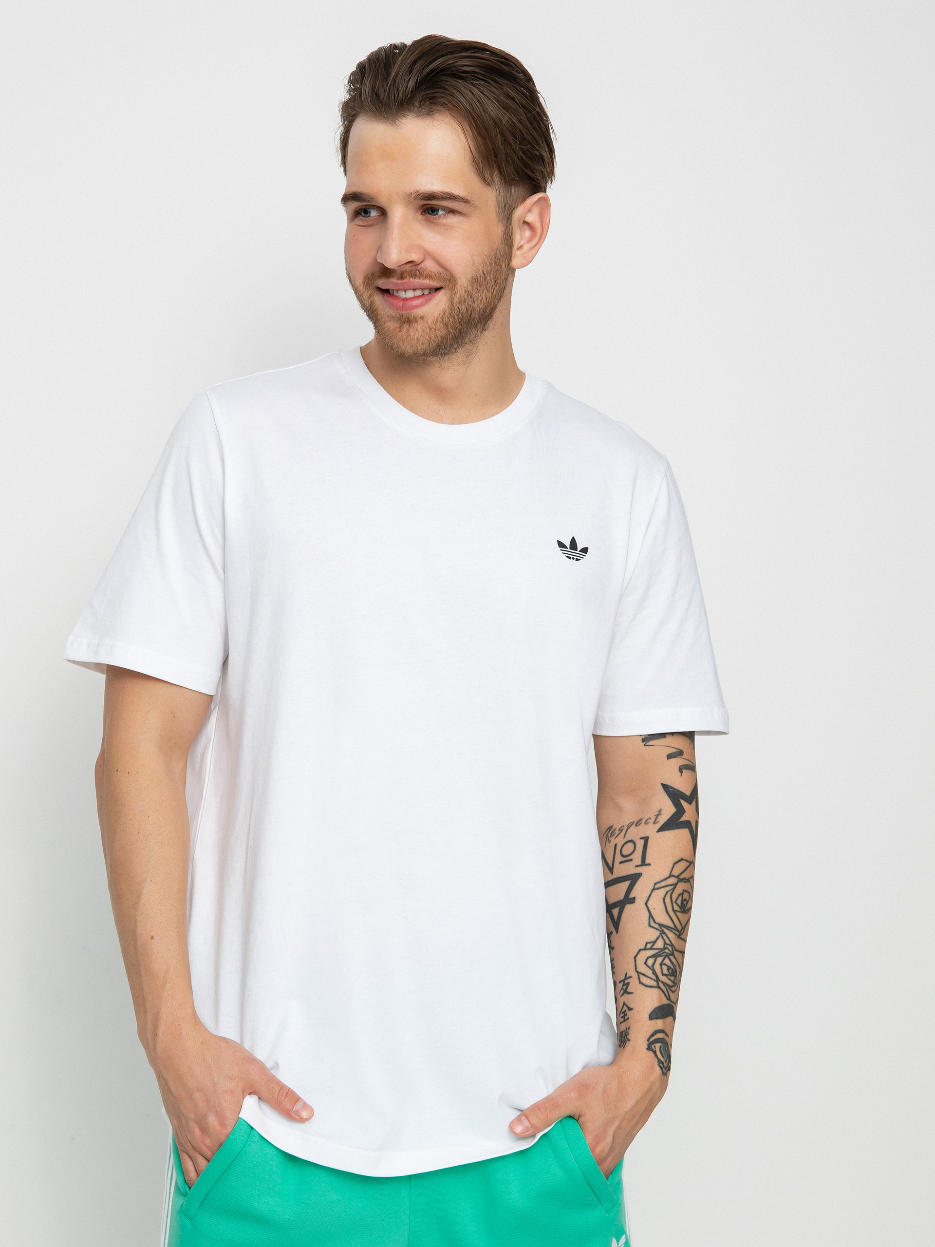 adidas 4.0 Logo T-Shirt (white/black)