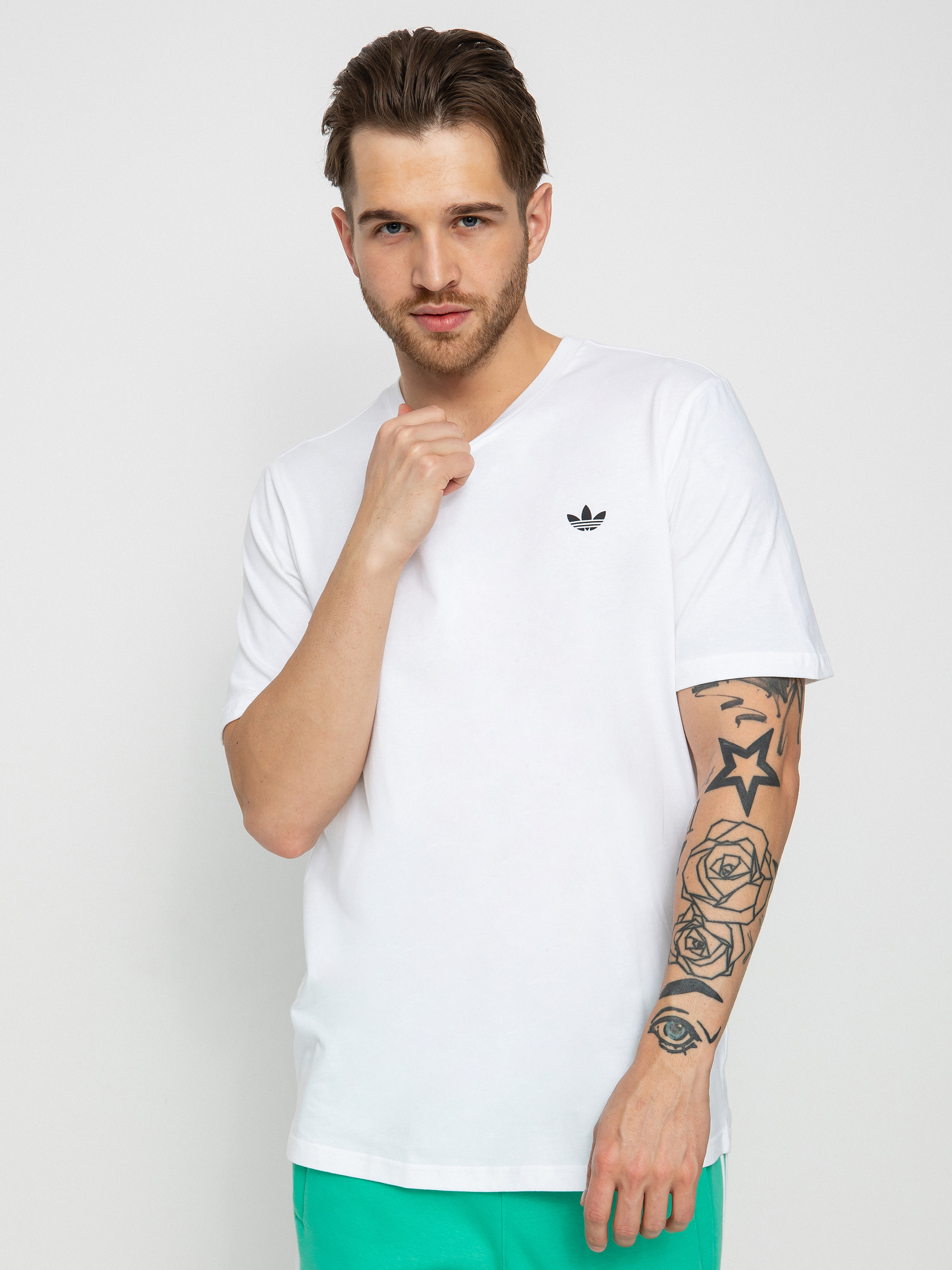 adidas 4.0 Logo T-Shirt (white/black)