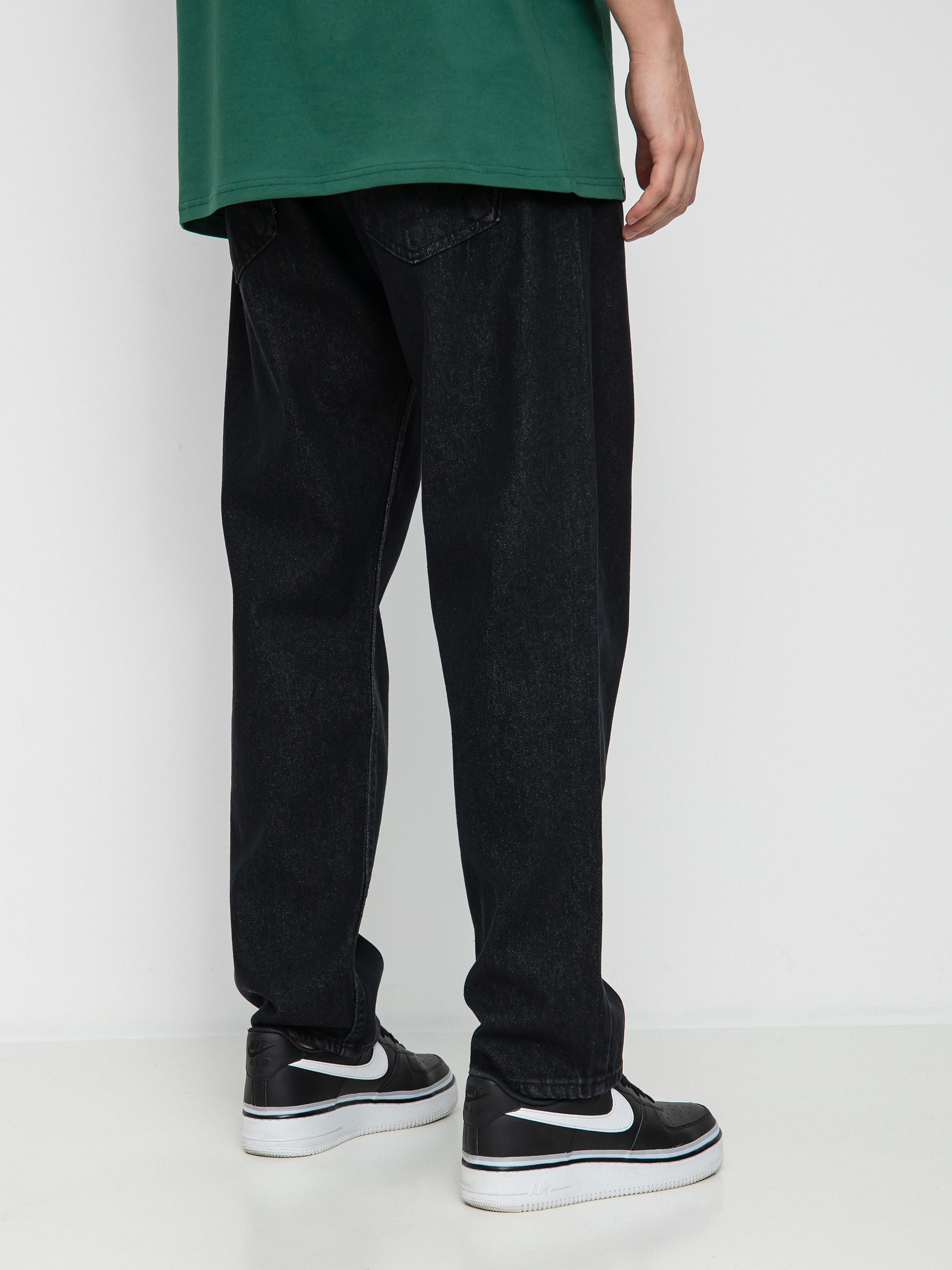 MassDnm Slang Jeans Baggy Fit Pants (black rinse)