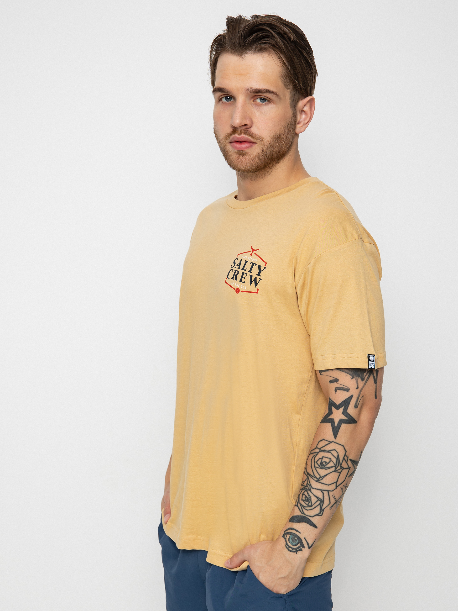 Salty Crew Skipjack T-shirt (camel)