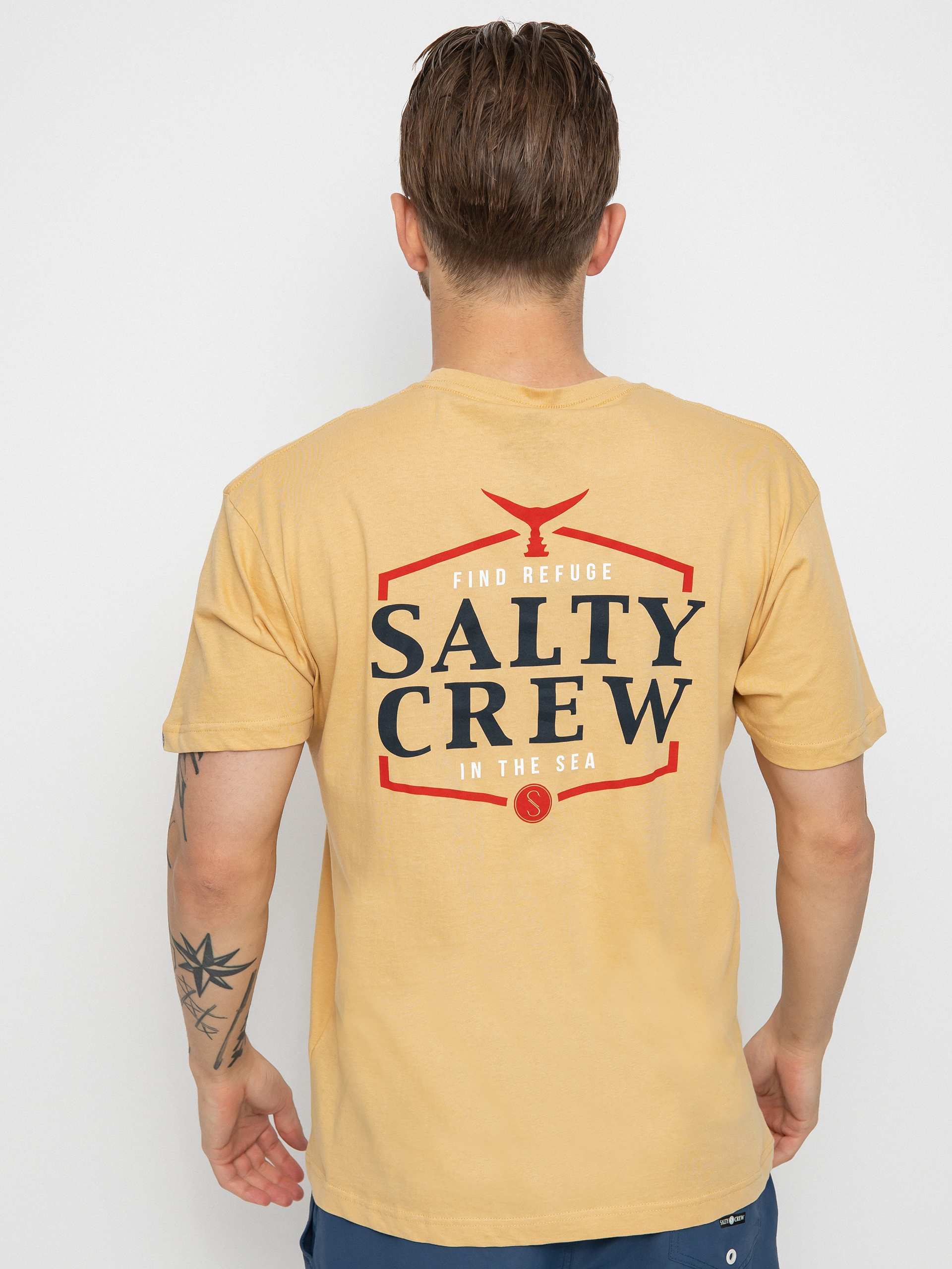Salty Crew Skipjack T-shirt (camel)