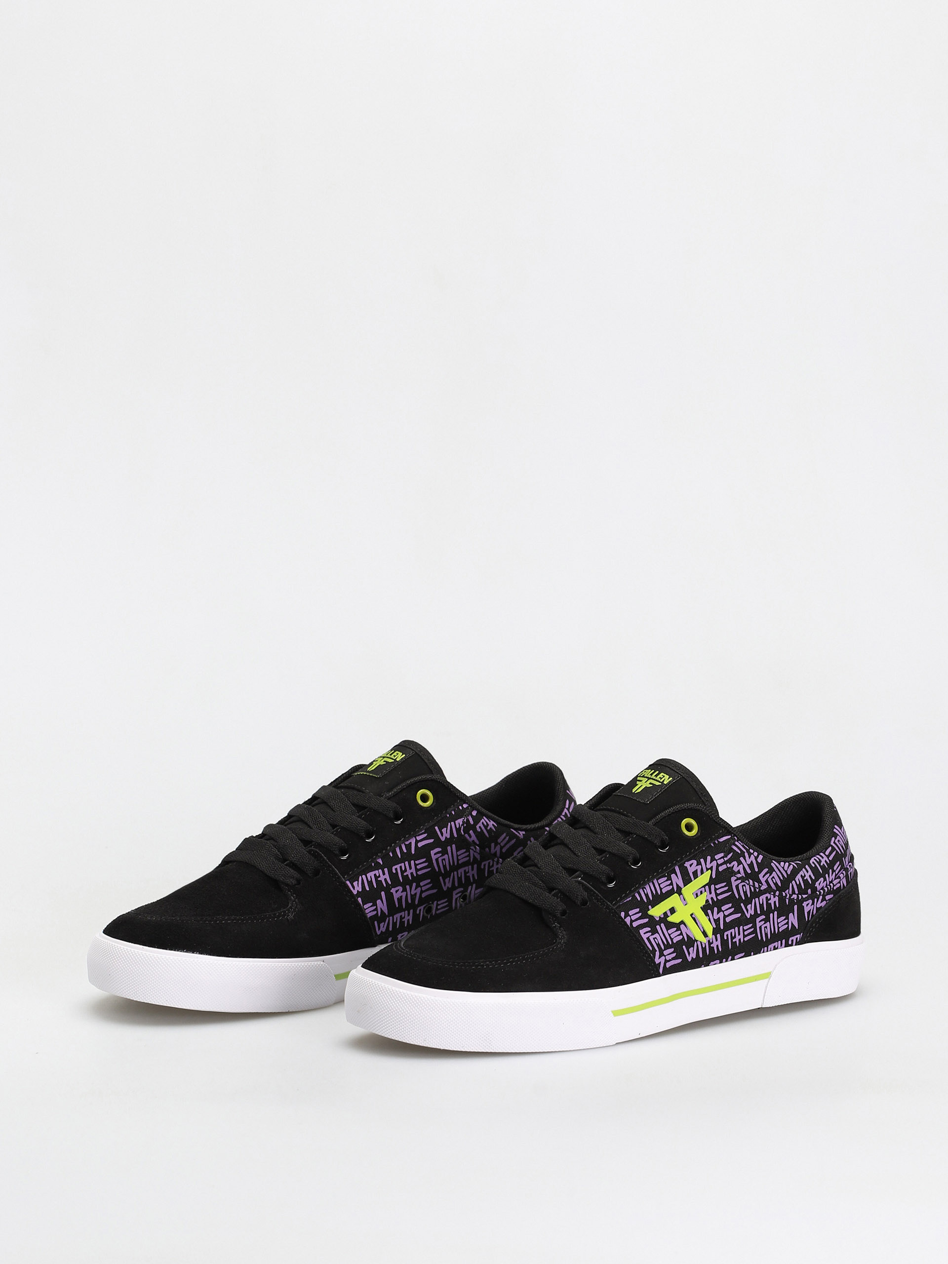 Fallen Patriot Vulc Shoes (rwtf black/plum/lime)