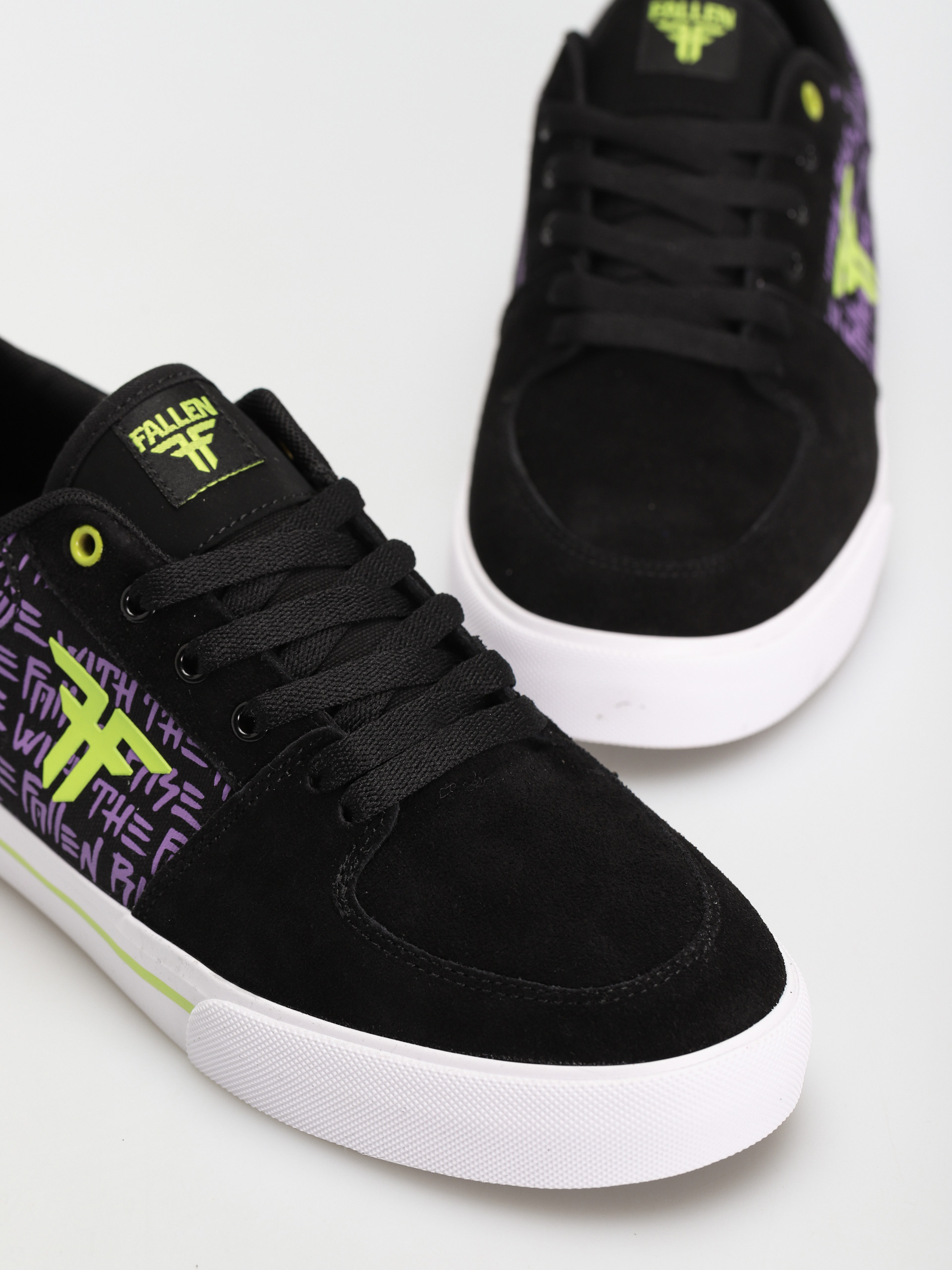 Fallen Patriot Vulc Shoes (rwtf black/plum/lime)