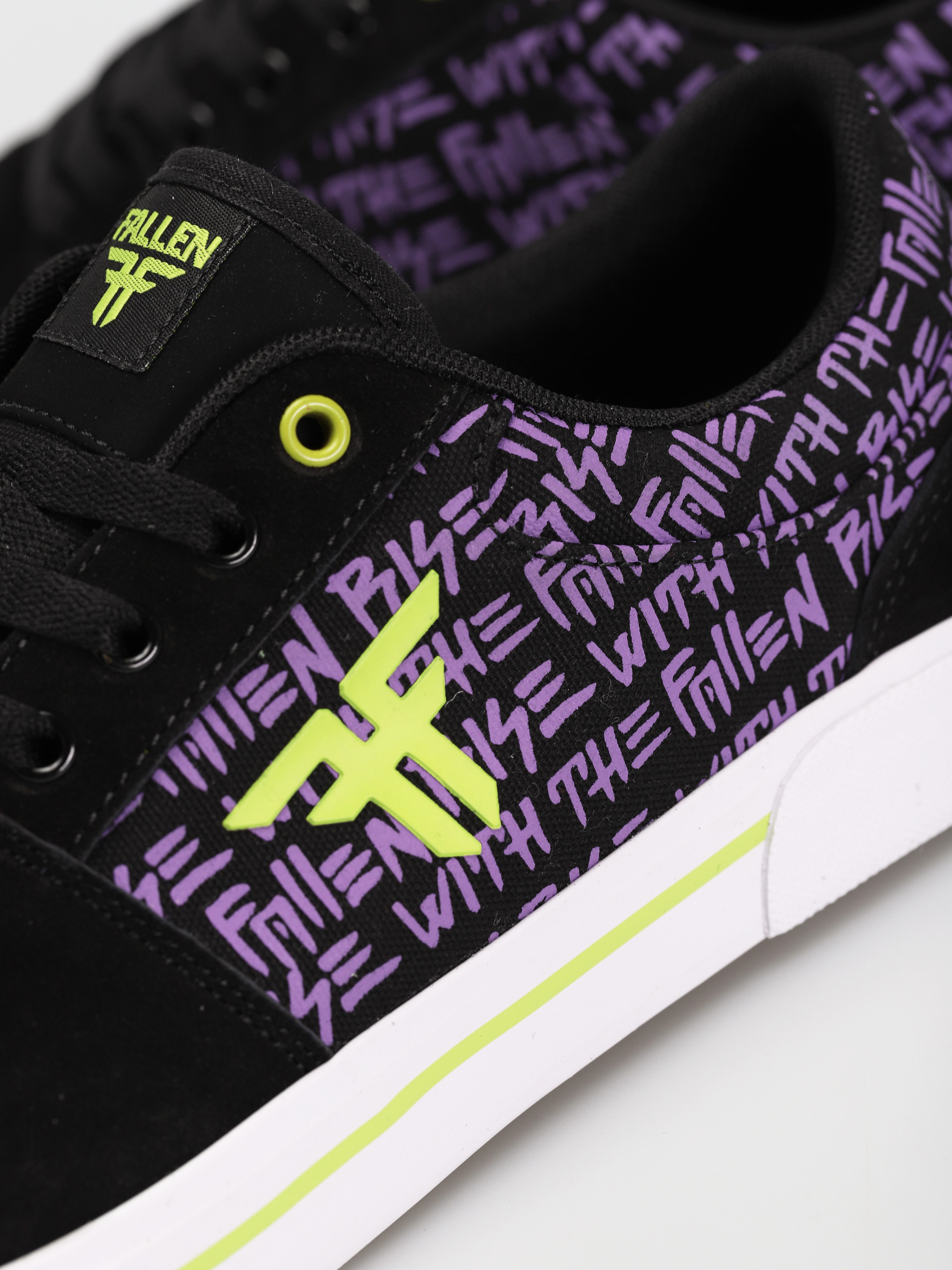 Fallen Patriot Vulc Shoes (rwtf black/plum/lime)