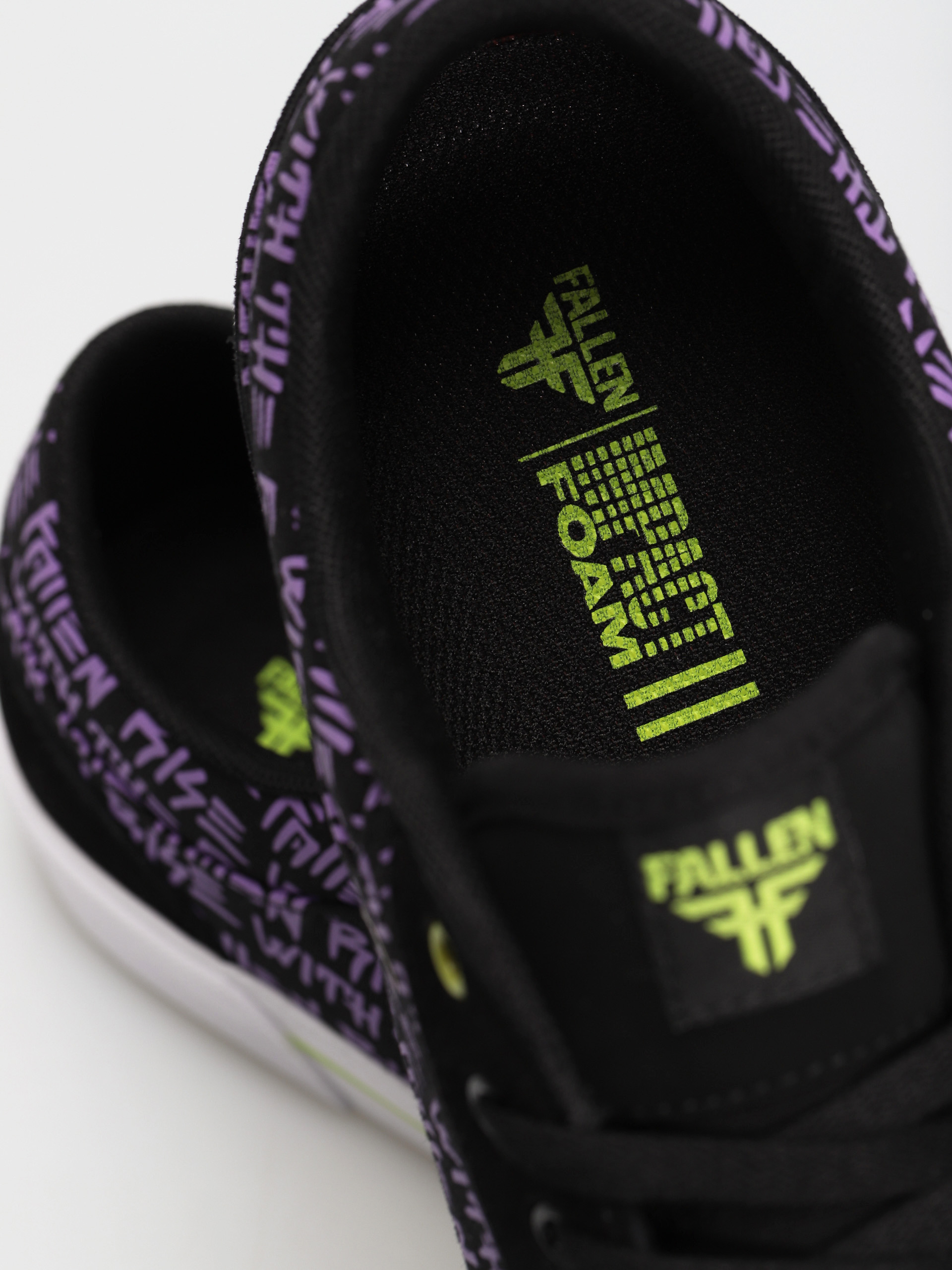 Fallen Patriot Vulc Shoes (rwtf black/plum/lime)