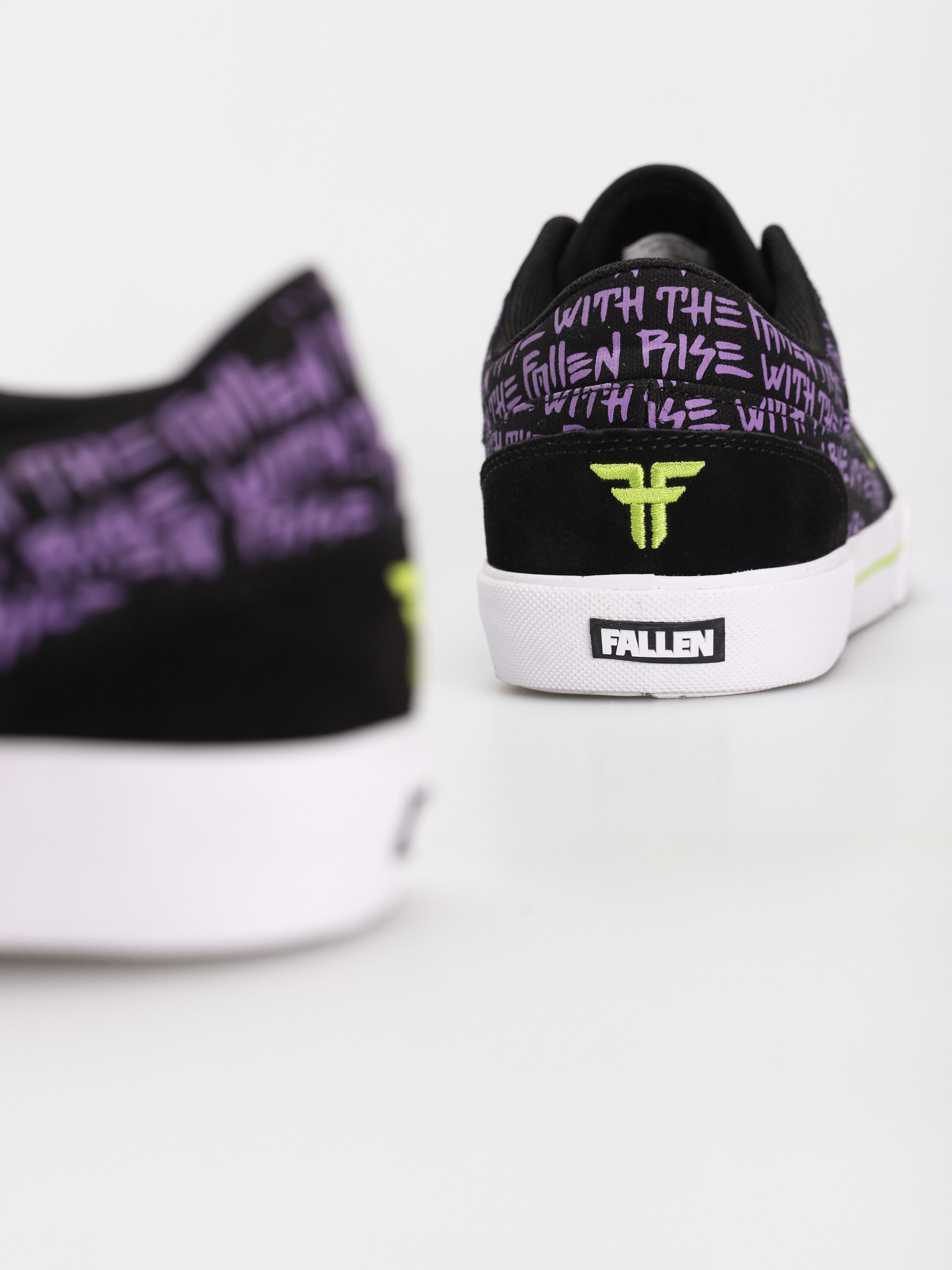 Fallen Patriot Vulc Shoes (rwtf black/plum/lime)