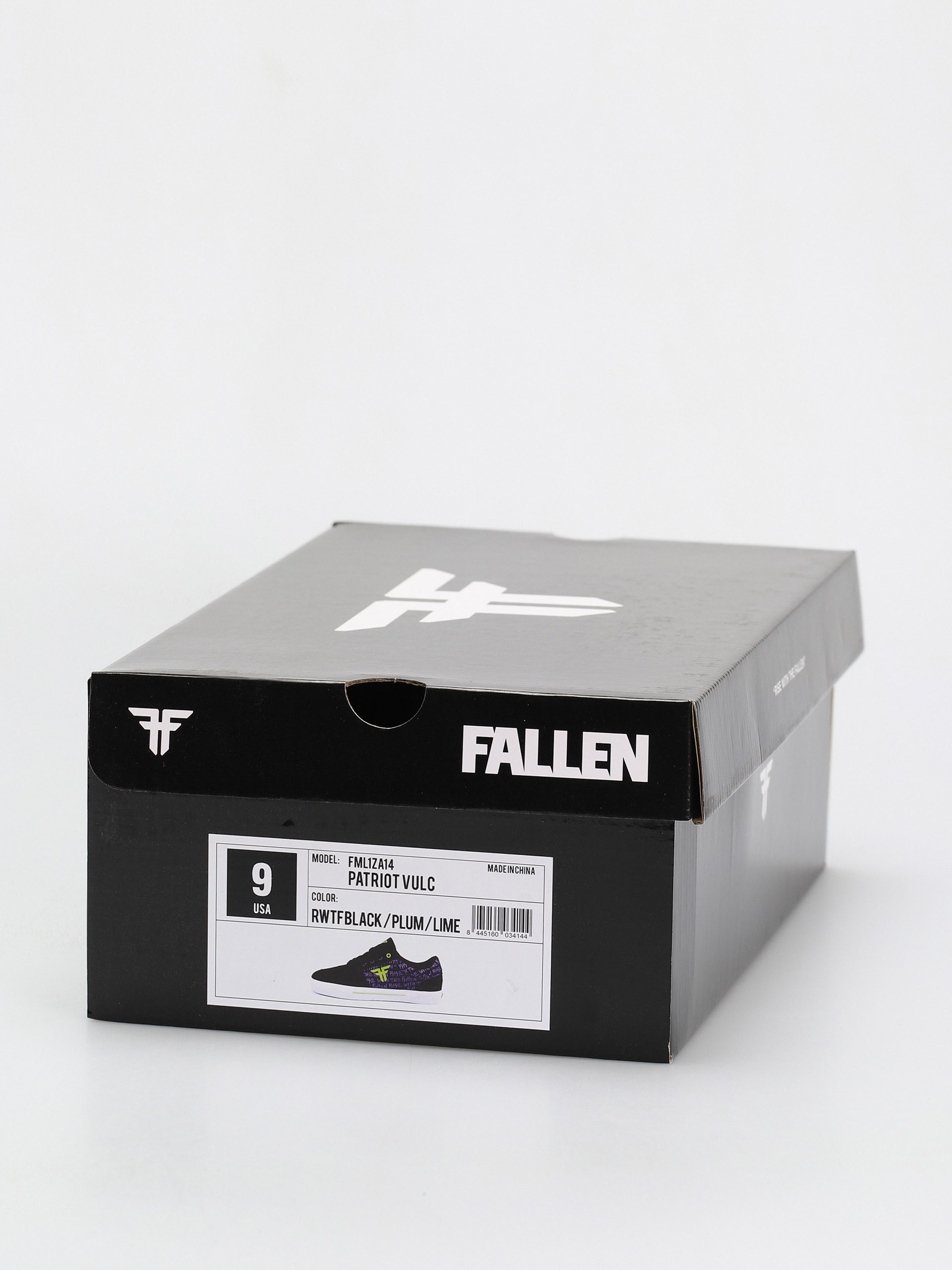 Fallen Patriot Vulc Shoes (rwtf black/plum/lime)
