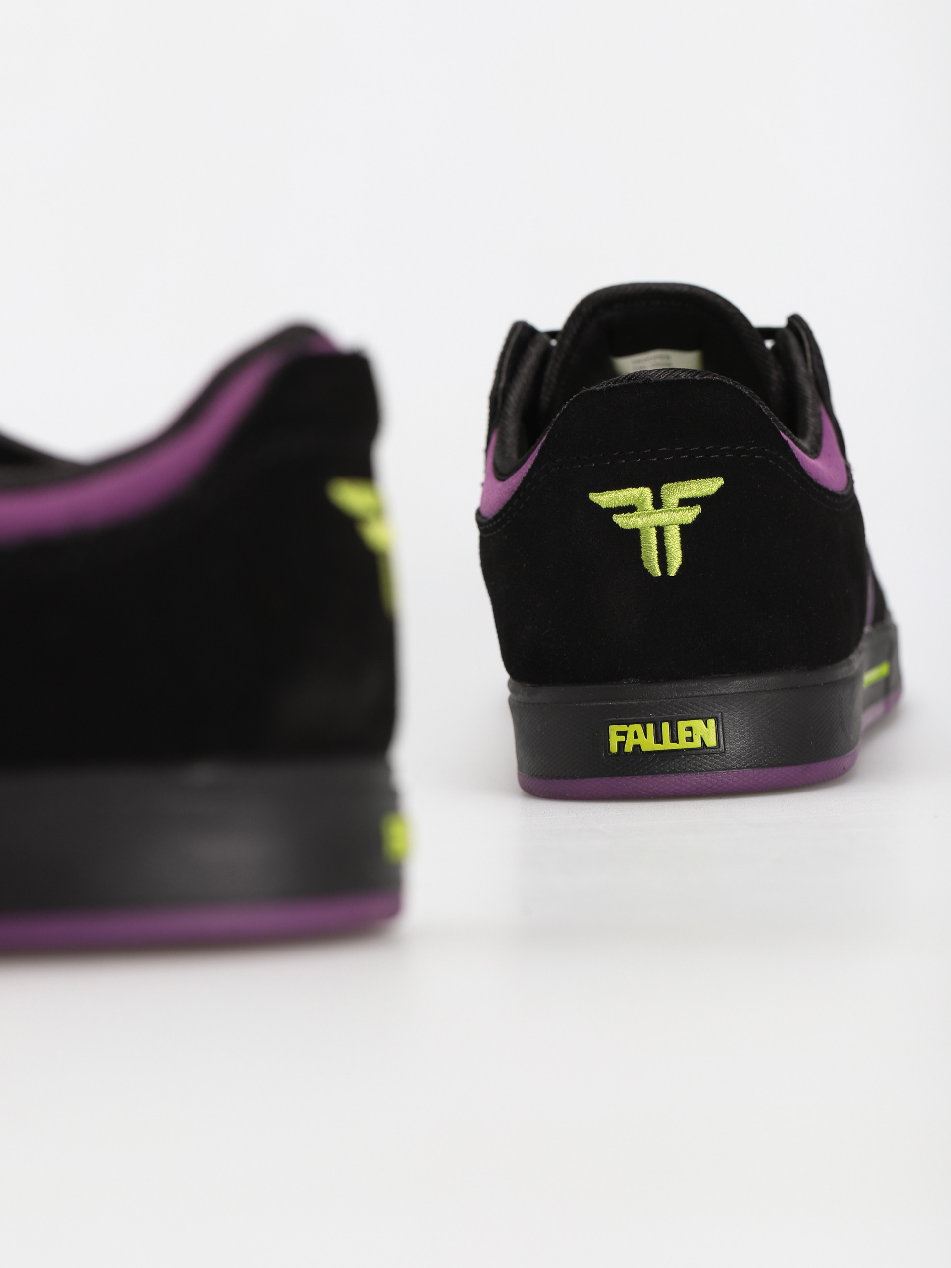 Fallen Trooper Shoes (black/plum/lime x chris cole)