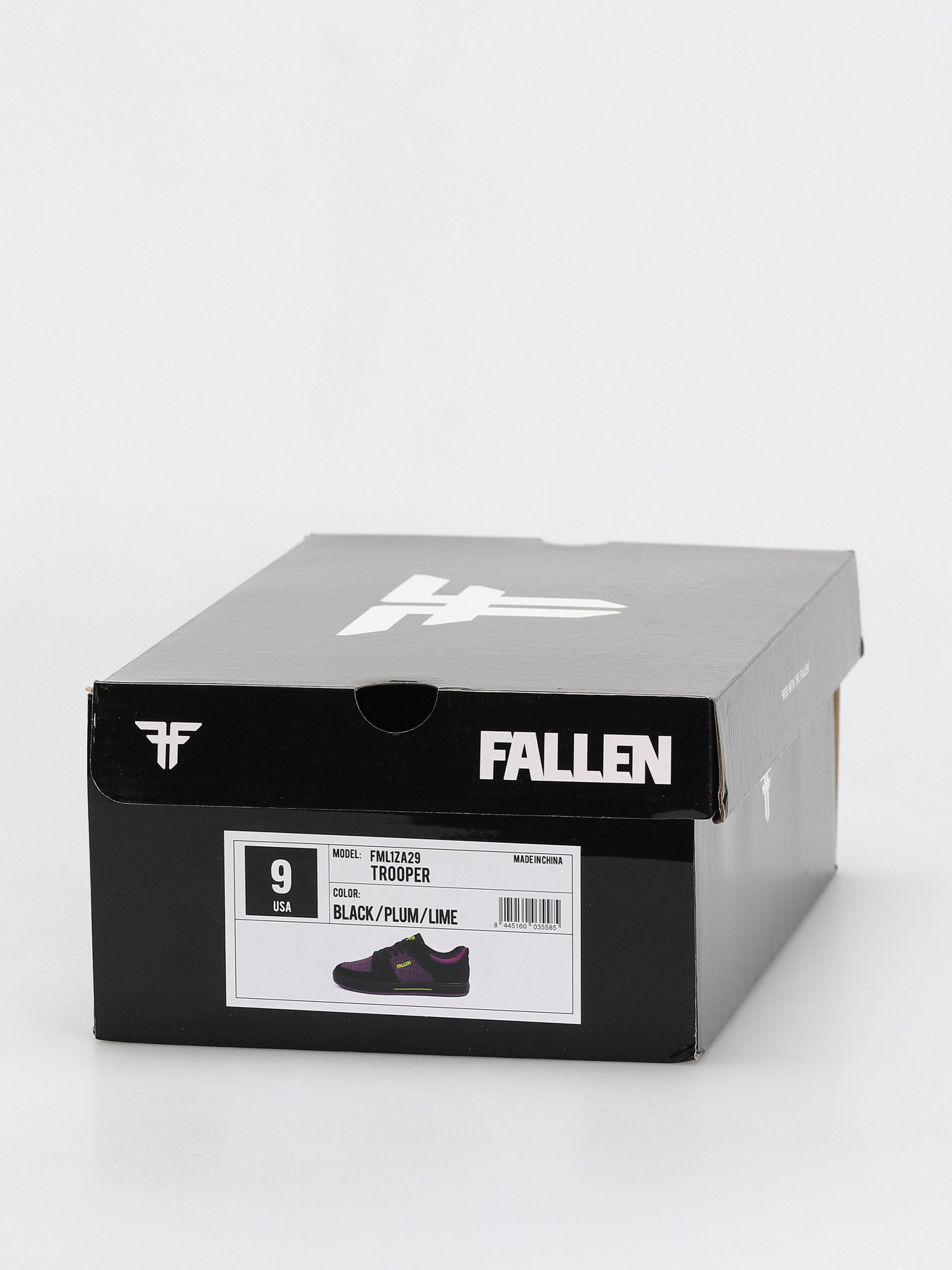 Fallen Trooper Shoes (black/plum/lime x chris cole)