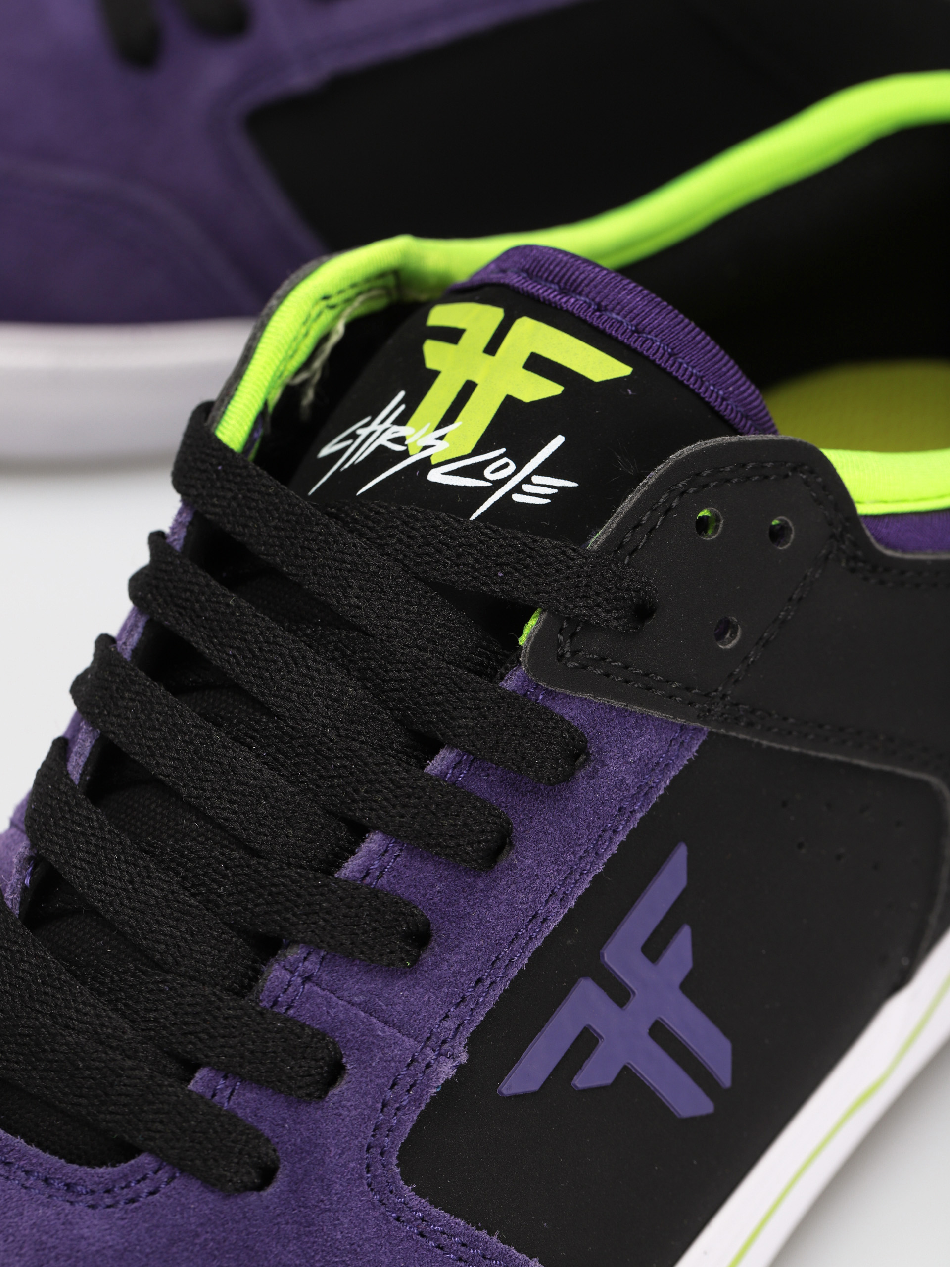 Fallen Ripper Shoes (black plum/green x chris cole)
