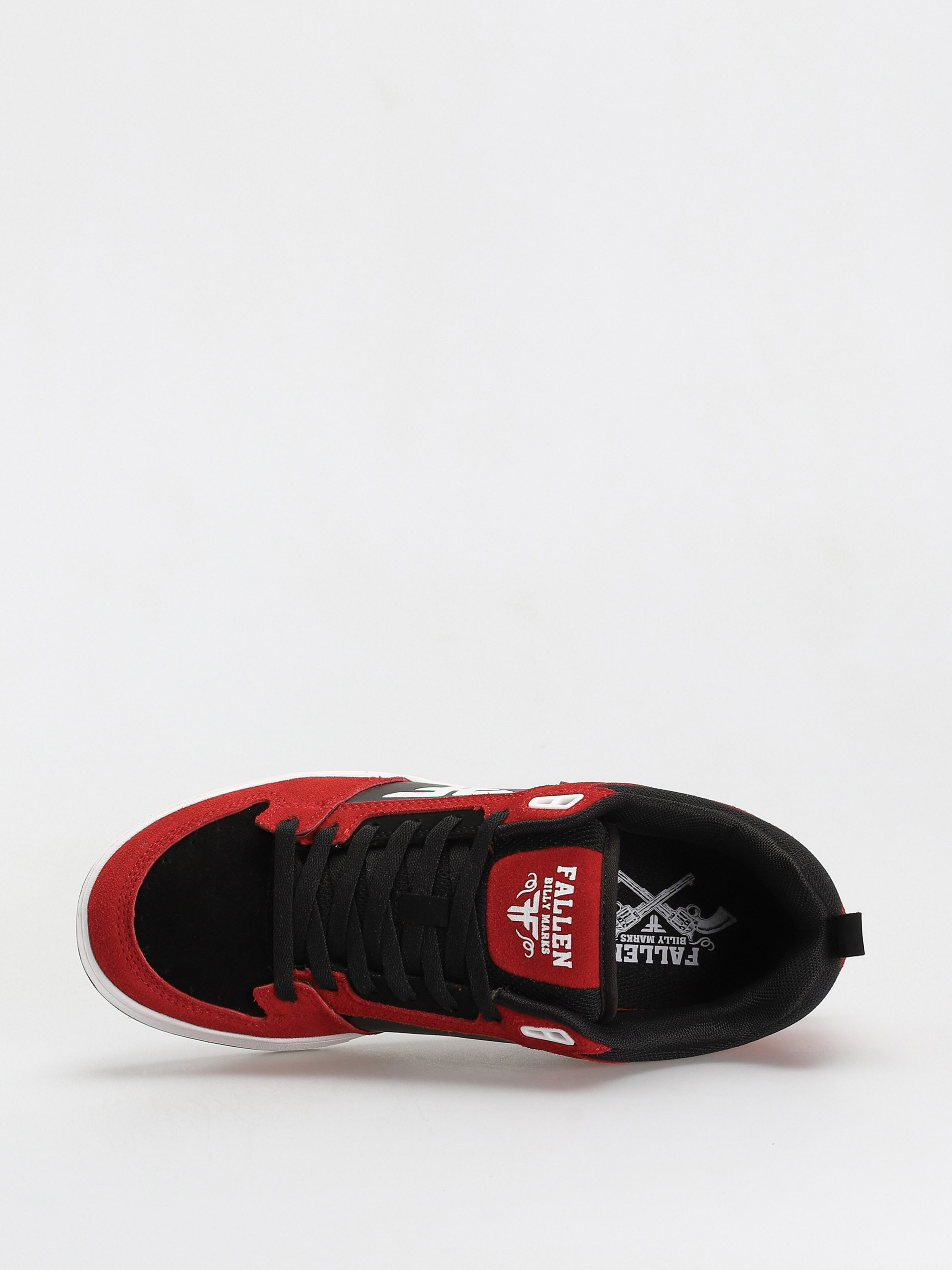 Fallen Revolver Shoes (black /red x billy marks)
