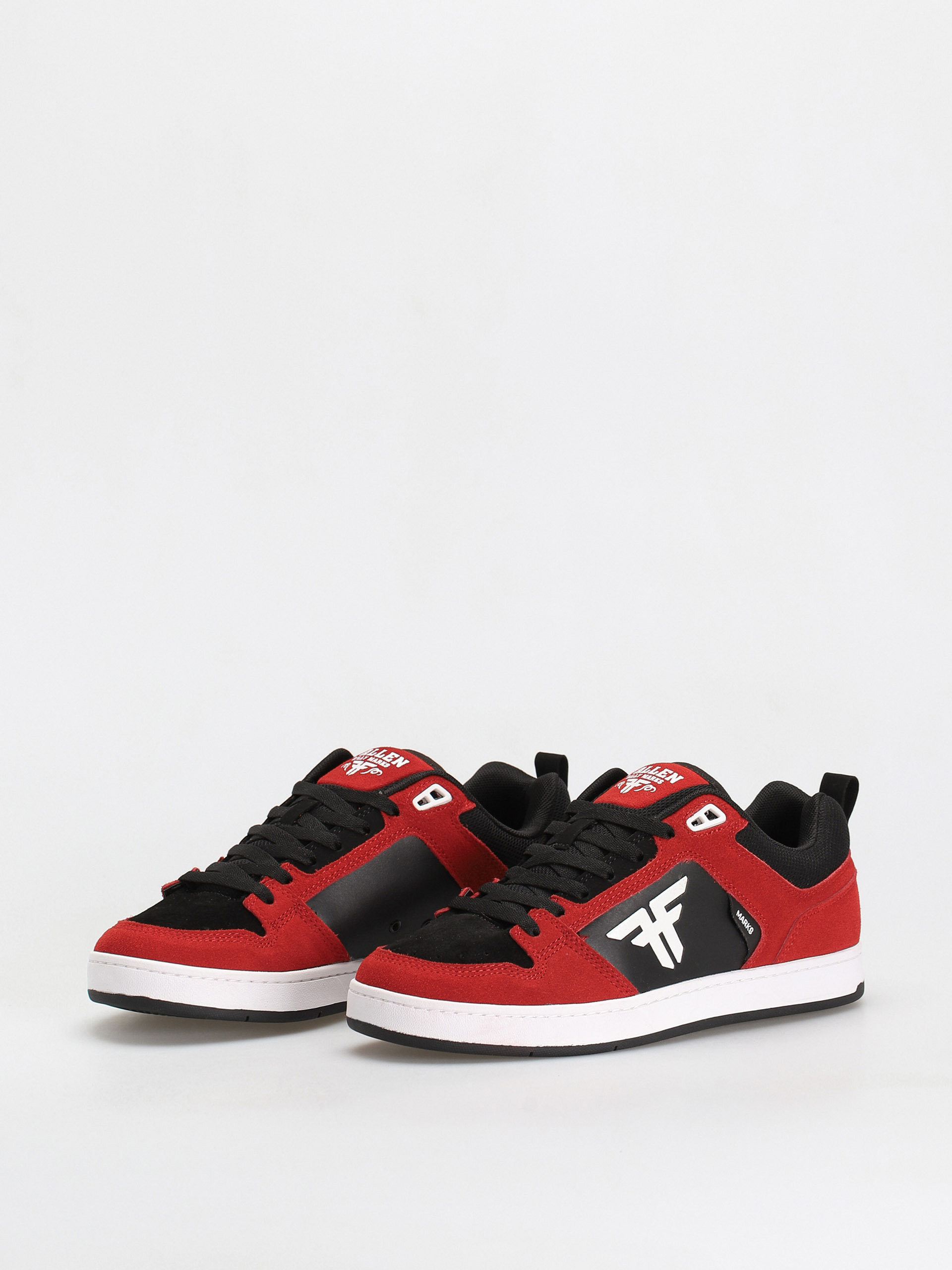 Fallen Revolver Shoes (black /red x billy marks)