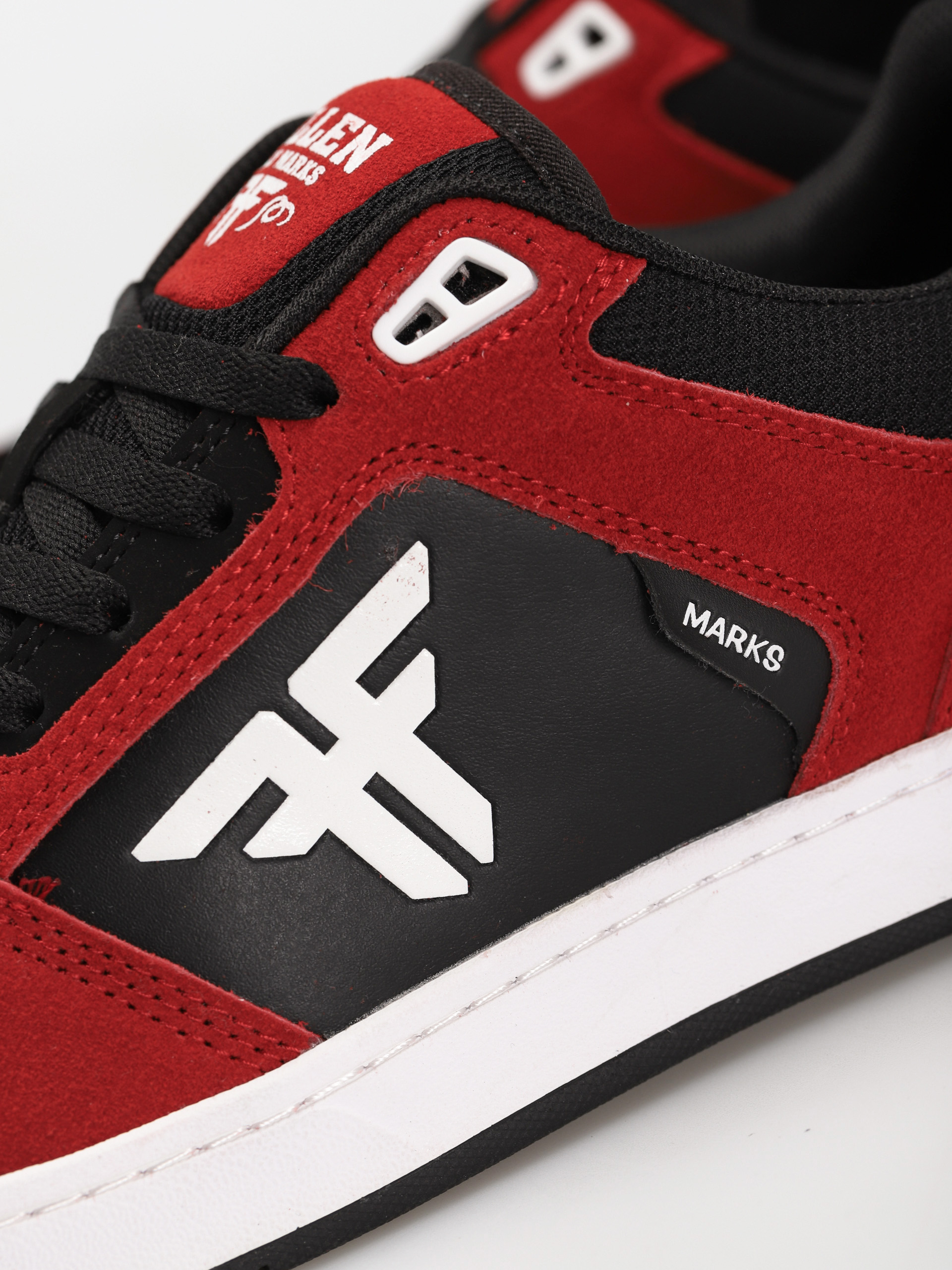 Fallen Revolver Shoes (black /red x billy marks)