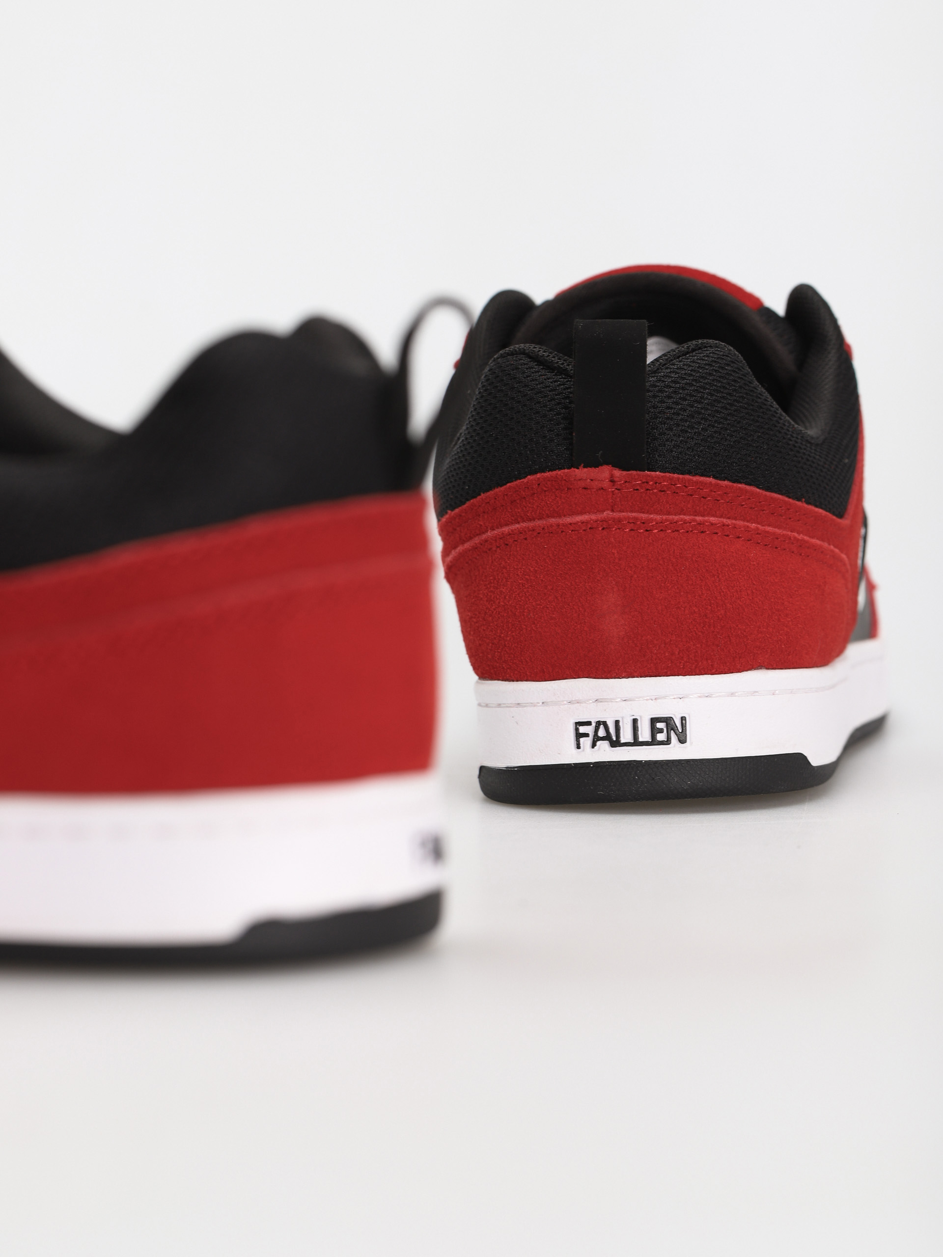 Fallen Revolver Shoes (black /red x billy marks)