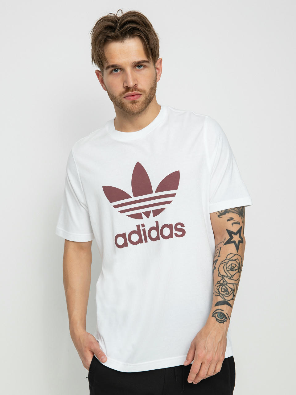 adidas Originals Trefoil T-shirt (white/quicri)