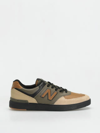 New Balance 574 Shoes (green/black)